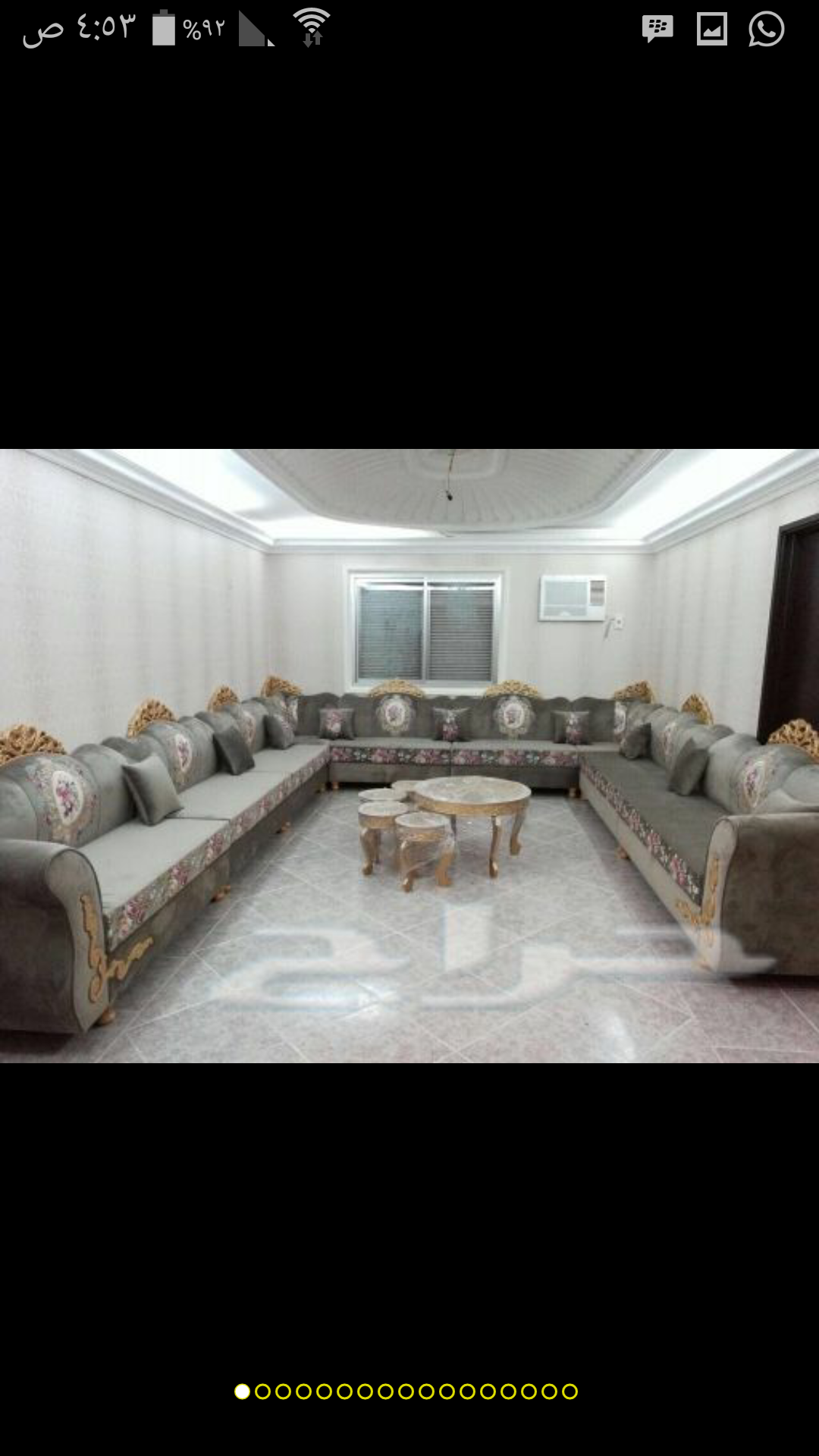 مفروشات كنب كلاسيكي
لا تنسَ أنك شاهدت هذا الإعلان في عنكبوت
يوجد لدينا جميع انواع كنب تفصيل وجاهز...