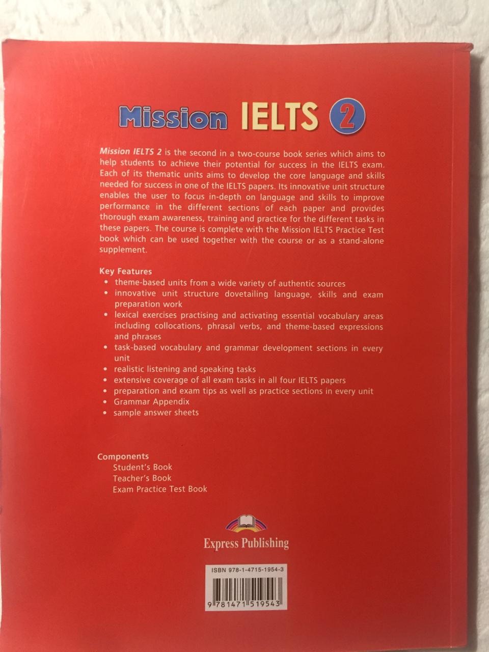 IELTS Mission
لا تنسَ أنك شاهدت هذا الإعلان في عنكبوت
IELTS English Book...