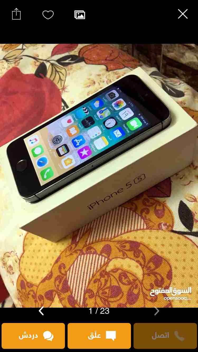 ايفون 5s بحاله الجديد للبيع فقط 16                                            


	 				لا تنسَ أنك شاهدت هذا الإعلان في عنكبوت            
	 				
                                ايفون 5s مساحه 16...