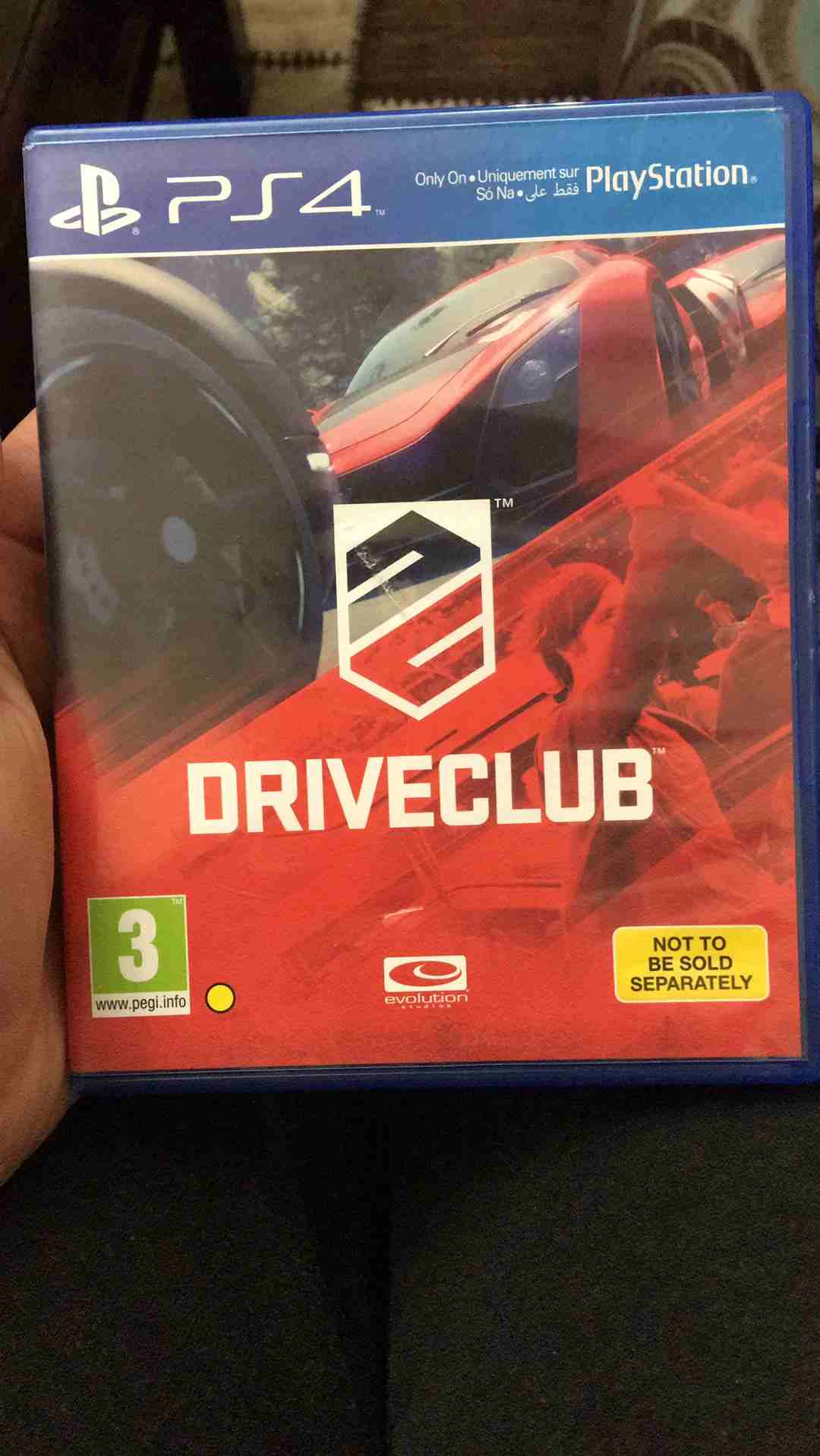 Ps4 CD&rsquo;s                                            


	 				لا تنسَ أنك شاهدت هذا الإعلان في عنكبوت            
	 				
                            (استعمال خفيف جداً ولا شخطة)Drive club : 1...