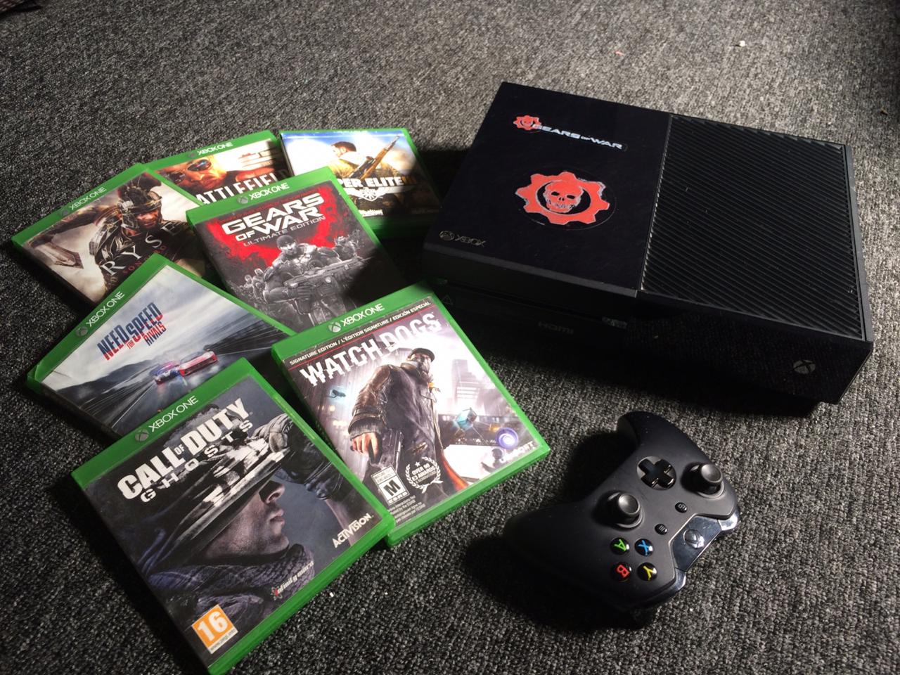 xboxone مع 7 اشرطه للبدل او للبيع
لا تنسَ أنك شاهدت هذا الإعلان في عنكبوت
Xbox one
حالة الجها...