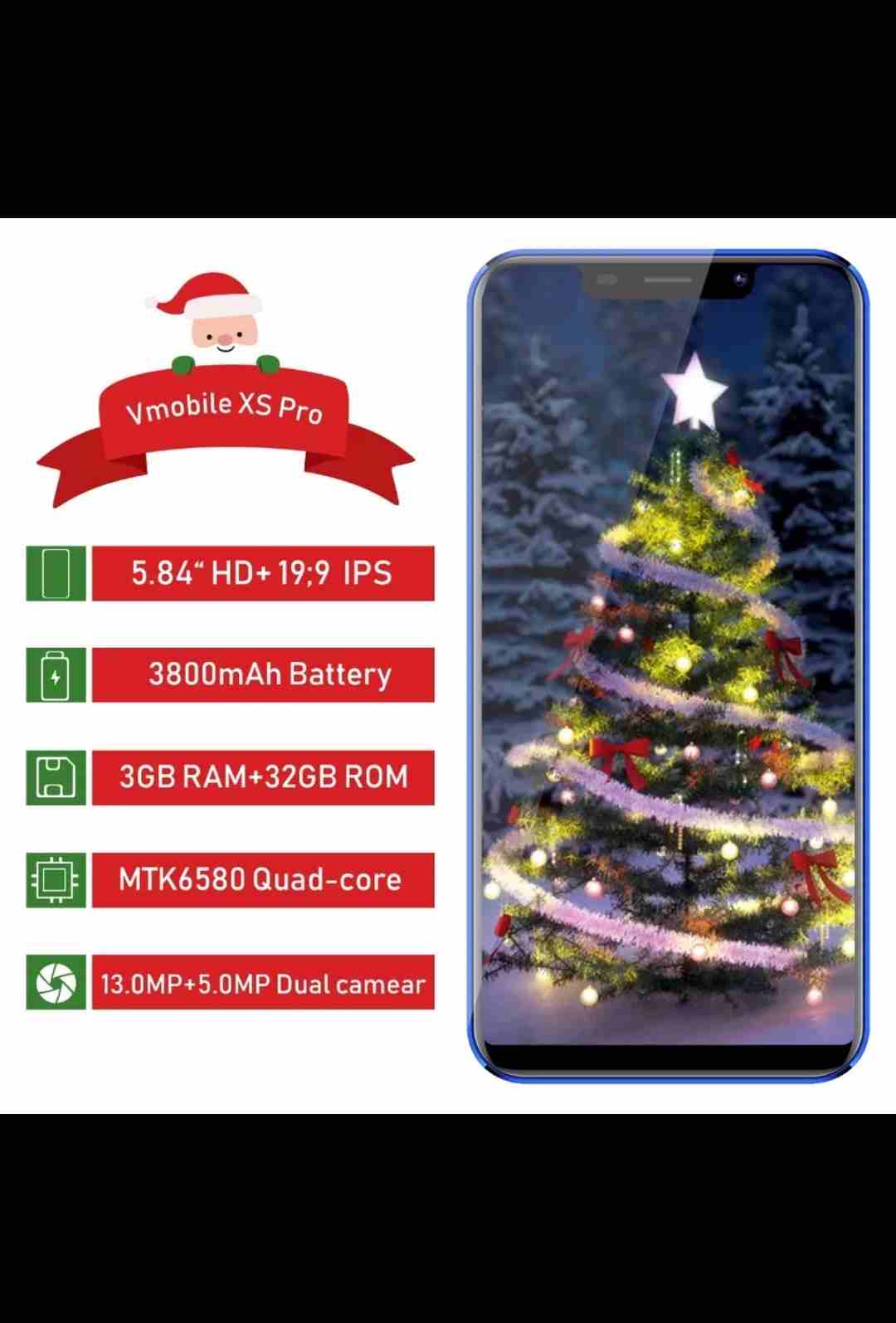 هاتف vmobile
لا تنسَ أنك شاهدت هذا الإعلان في عنكبوت
النوع -v mobile
الموديل -xs pro
اللون نهدي ق...