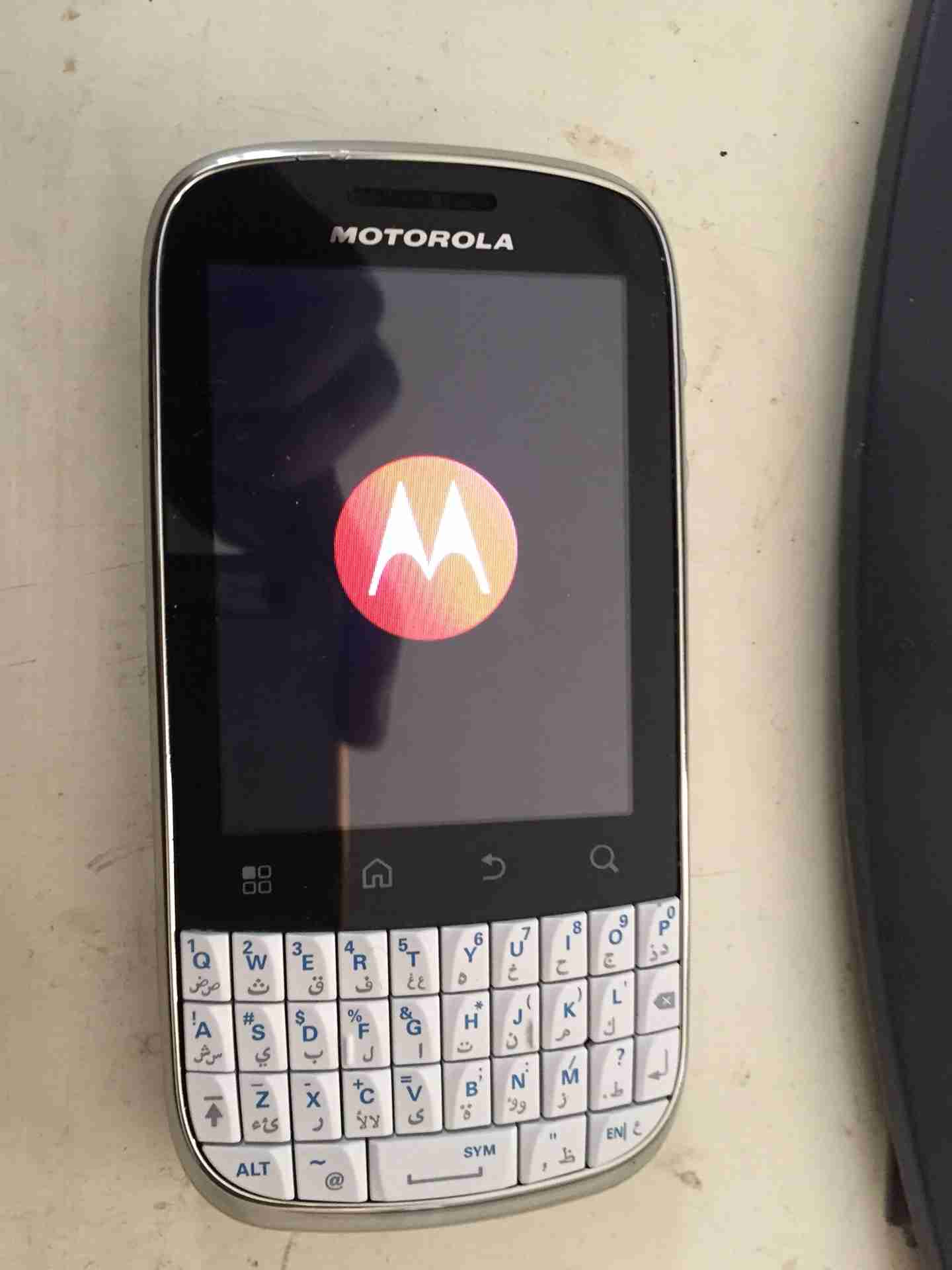 موتورولا فاير Motorola Fire Xt311
لا تنسَ أنك شاهدت هذا الإعلان في عنكبوت
جهاز شغال وبحاله مم...