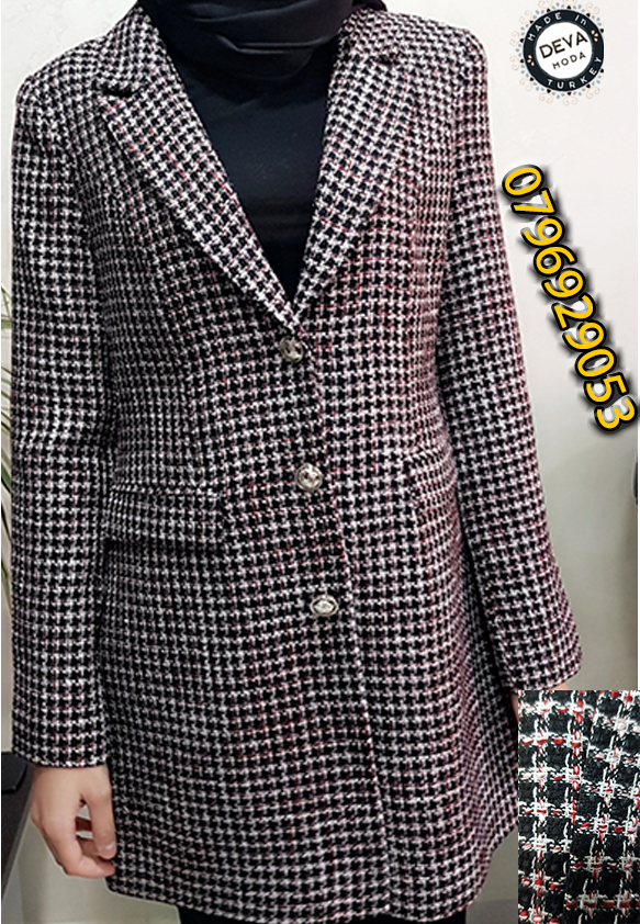 جاكيت ستاتي جوخ مقصب                                            


	 				لا تنسَ أنك شاهدت هذا الإعلان في عنكبوت            
	 				
                                ملابس تركيه Deva Moda
* الذوق أ...