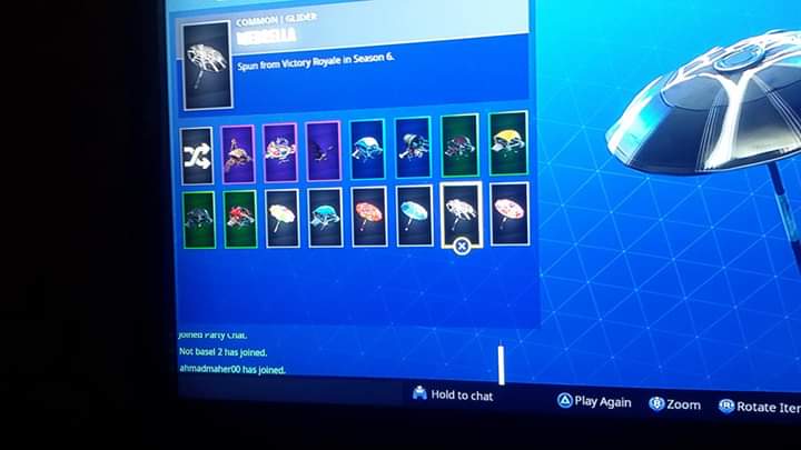 حساب فورت نايت للبيع فيه السيزن 5/6 فيه أسكن تويتش برايم
لا تنسَ أنك شاهدت هذا الإعلان في عنكبوت...