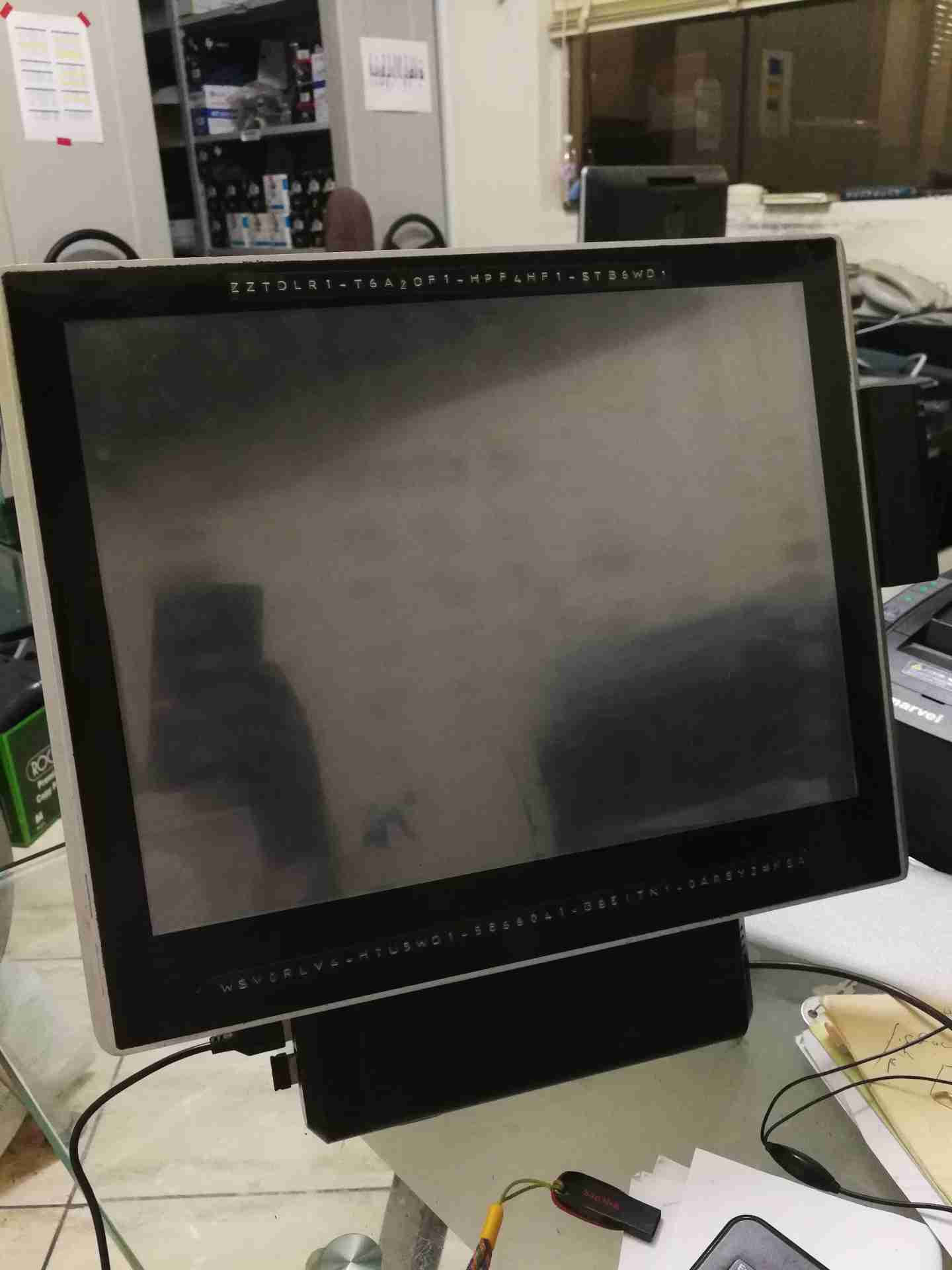 شاشة كاشير باللمس
لا تنسَ أنك شاهدت هذا الإعلان في عنكبوت
برنامج نقاط بيع مرخص على جهاز(مستخد...