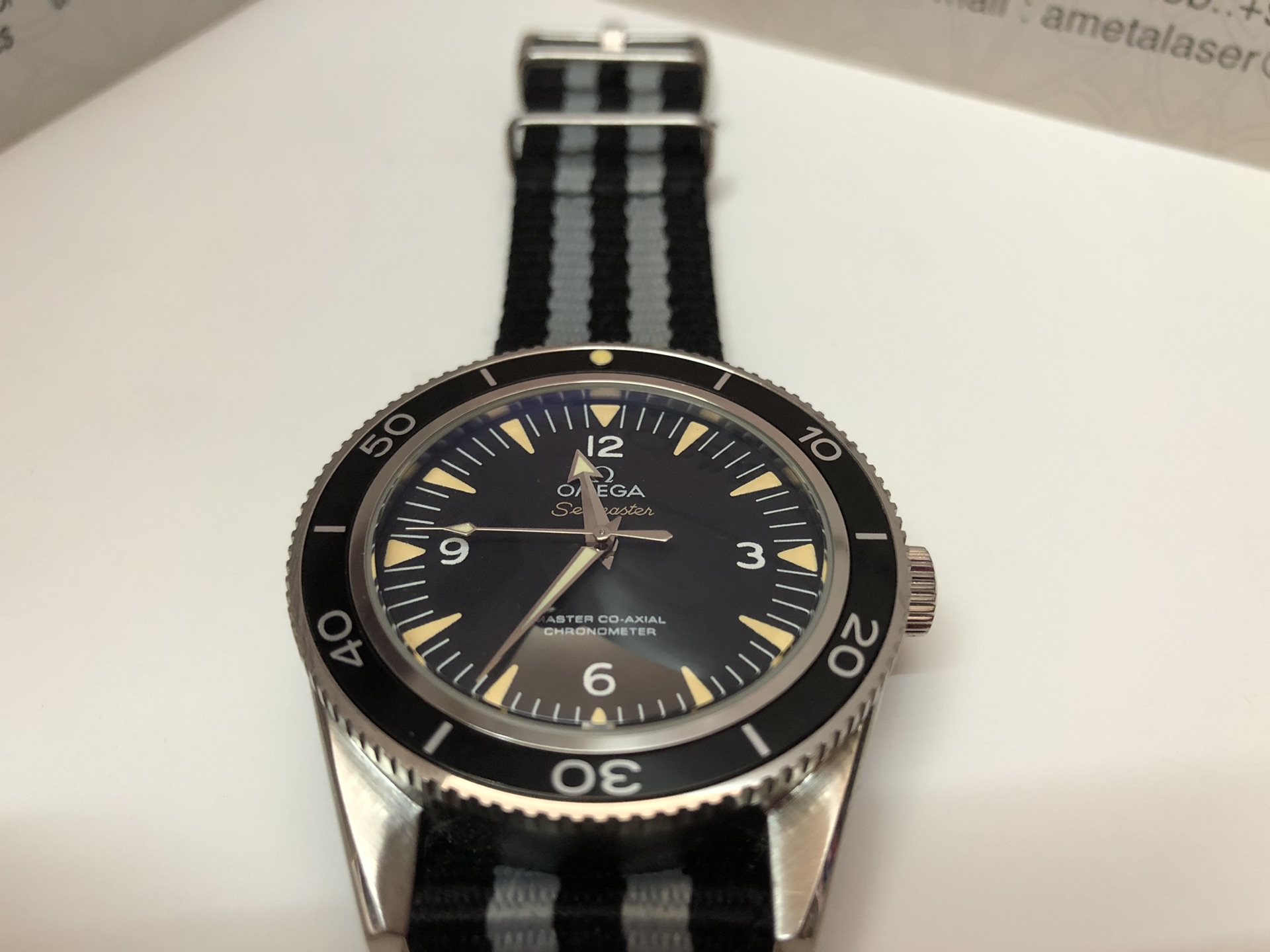 Omega 007
لا تنسَ أنك شاهدت هذا الإعلان في عنكبوت
Omega jamesbond model
Watch Fast copy not...