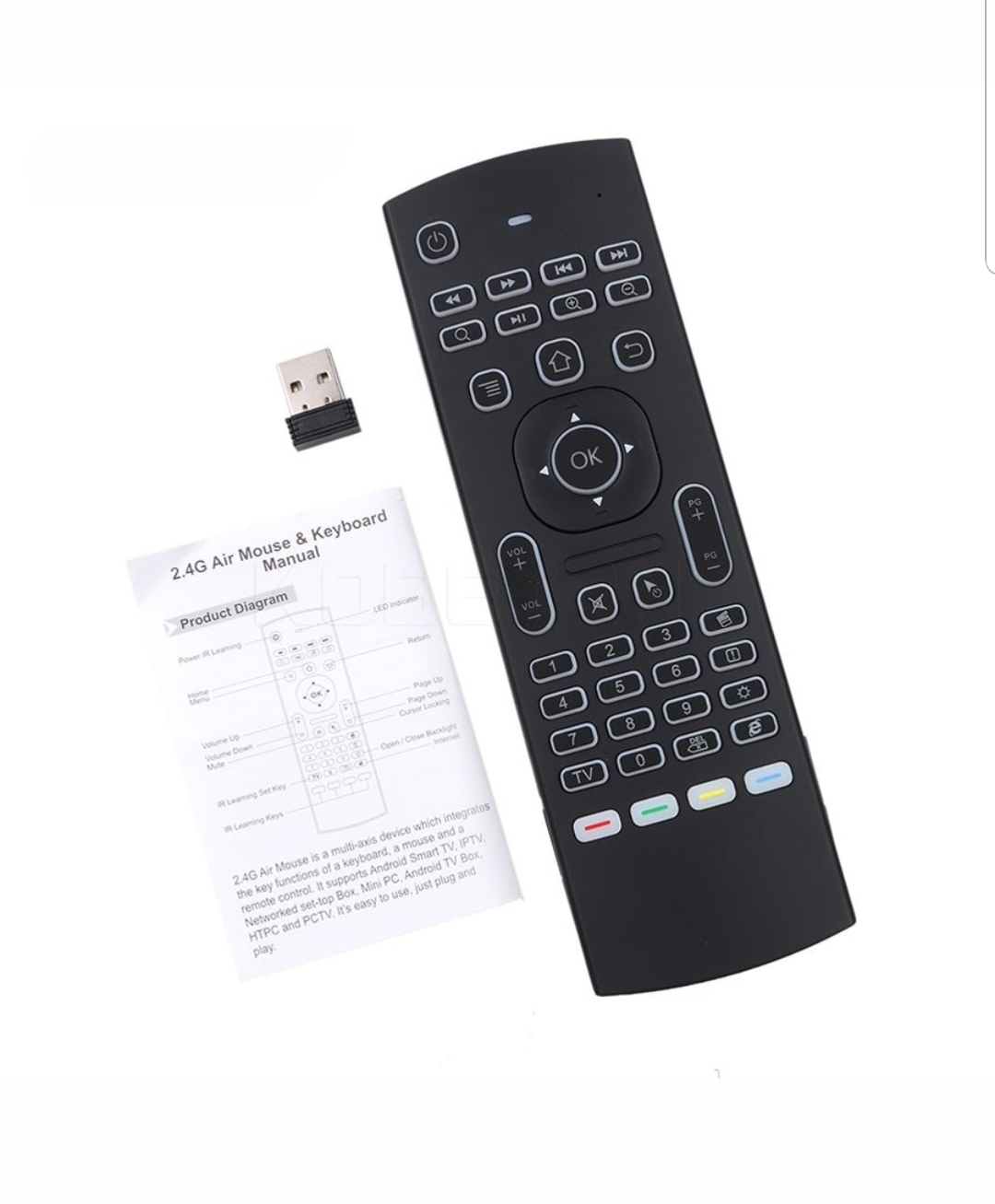 MINI AIR FLY MOUSE AND KEYBOARD WITH LED BACK LIGHT
لا تنسَ أنك شاهدت هذا الإعلان في عنكبوت
f...
