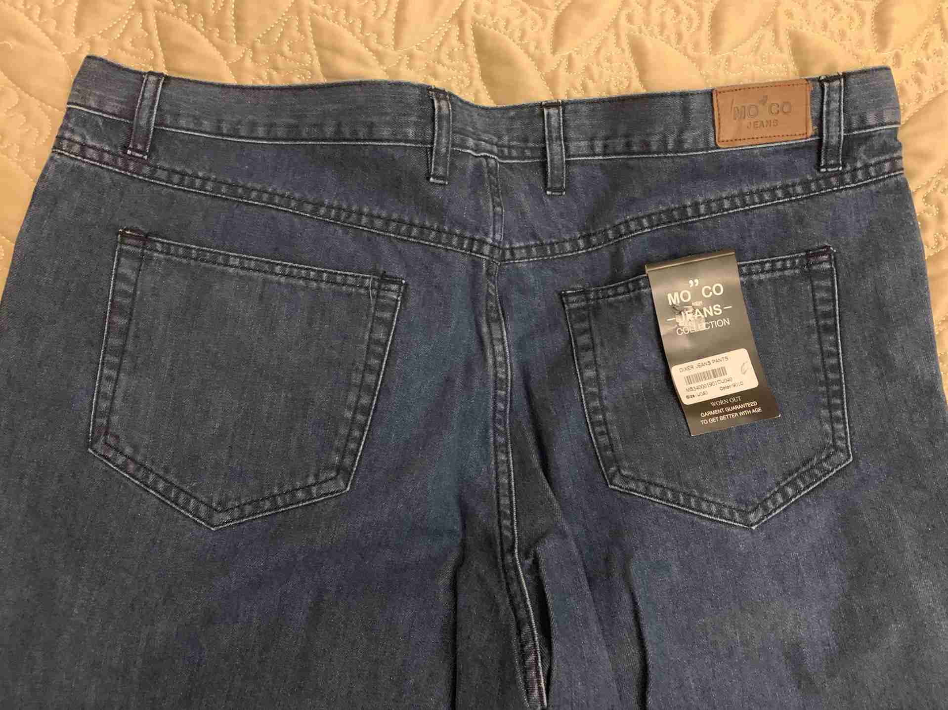 Mo”co jeans size 40
لا تنسَ أنك شاهدت هذا الإعلان في عنكبوت
Available 3 jeans trousers...