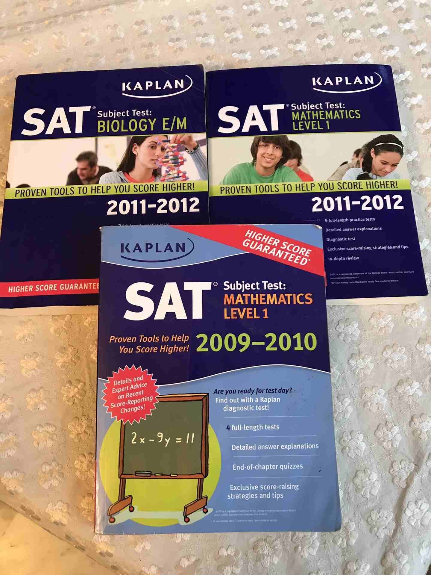 KAPLAN SAT BOOKS                                            


	 				لا تنسَ أنك شاهدت هذا الإعلان في عنكبوت            
	 				
                            KAPLAN   Mathematics 2009-2010
KAPLAN...