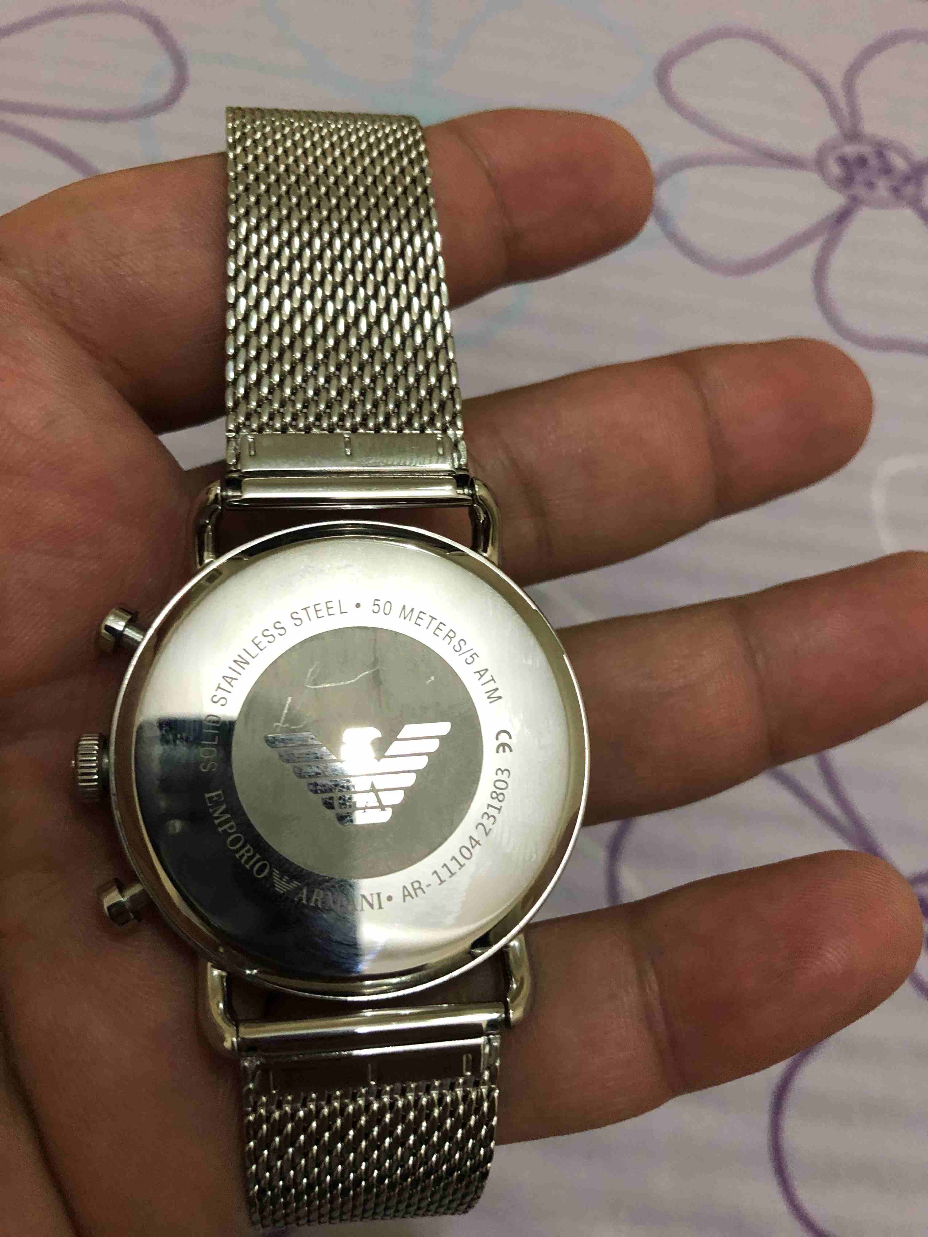 emporio armani
لا تنسَ أنك شاهدت هذا الإعلان في عنكبوت
EMPORIO ARMANI Men's Chronograph Stai...
