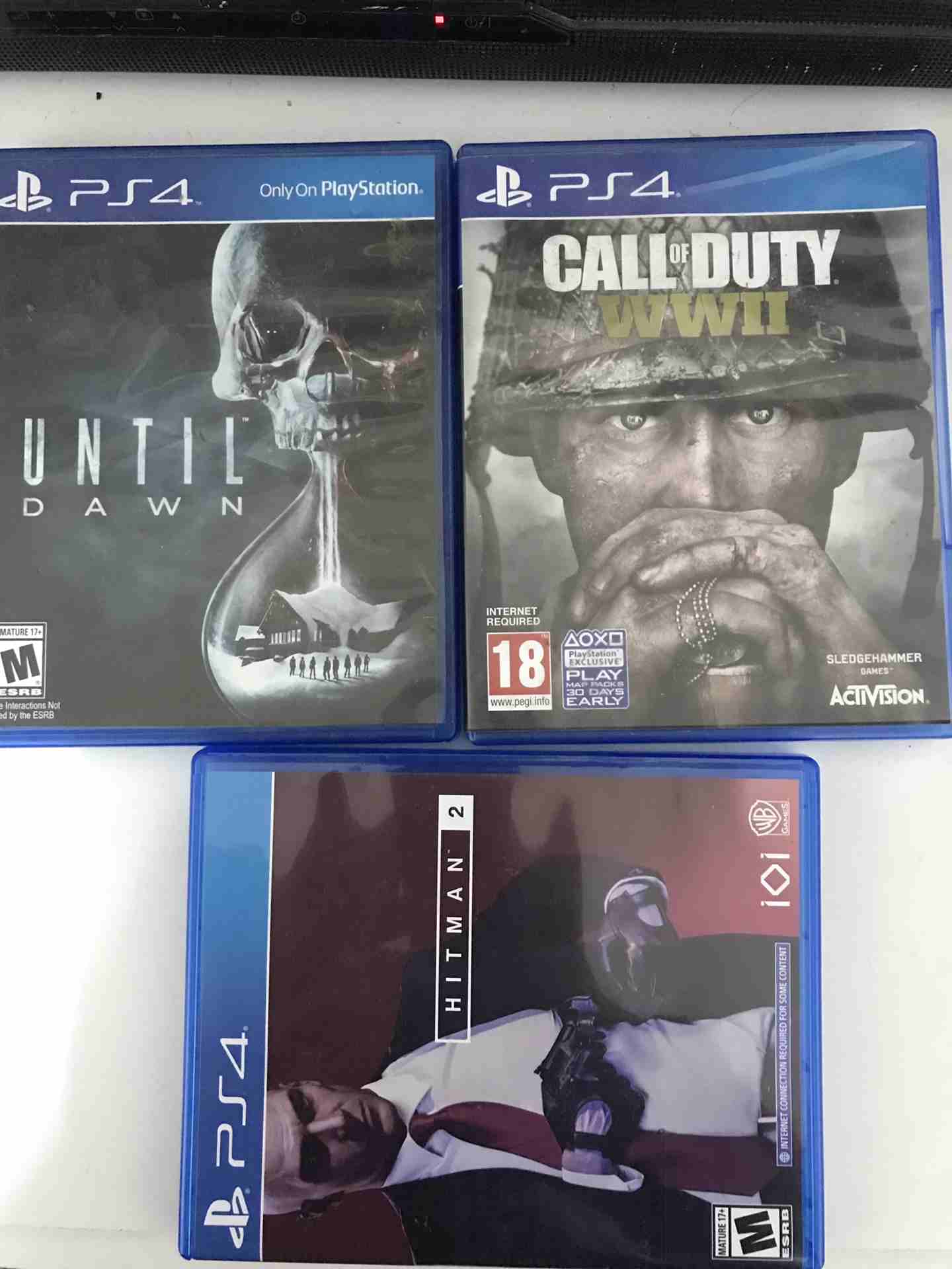 hitman 2, call of duty, until dawn                                            


	 				لا تنسَ أنك شاهدت هذا الإعلان في عنكبوت            
	 				
                            Call of duty 
Hitman 2...