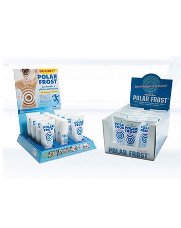 افضل حل لعلاج آلام المفاصل و الآلام المزمنة فى العراق
Polar Frost Display مضاد للإلتهاب و يمنع تهيج الجلد 
يحافظ على البشرة من التورم
بولار فروست الأسرع للمساعدة على التخلص من آلام المفاصل و الإصابات...