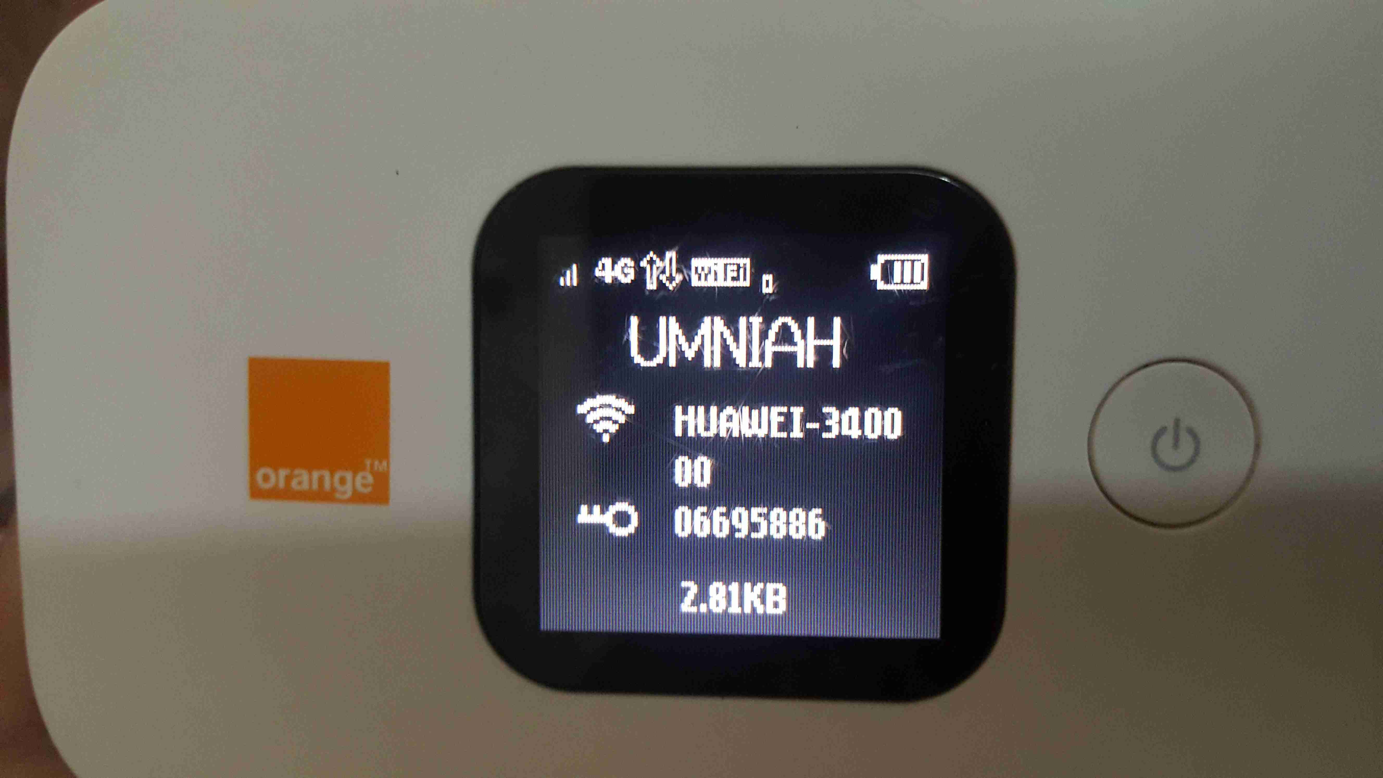 راوتر ماي فاي اورنج 4G مفتوح تشفيره بشغل جميع الشبكات
لا تنسَ أنك شاهدت هذا الإعلان في عنكبوت...