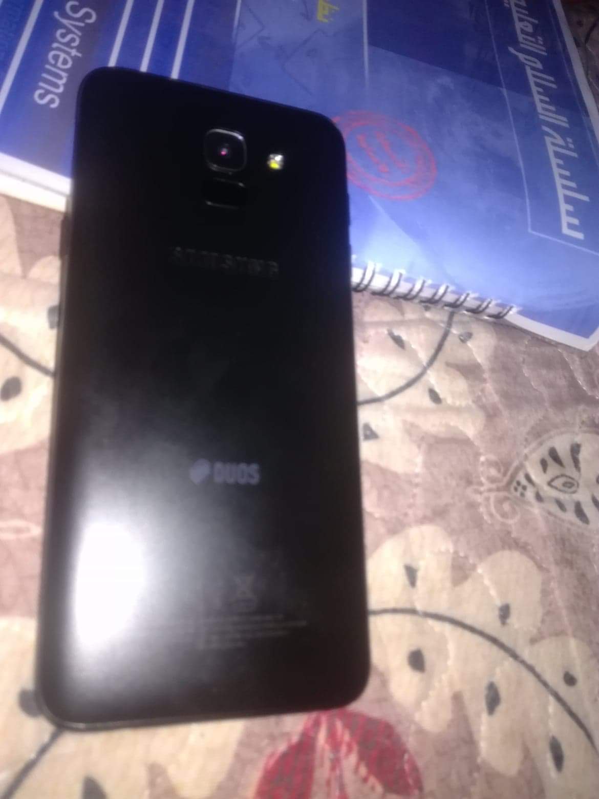 samsung Galaxe J6 2018                                            


	 				لا تنسَ أنك شاهدت هذا الإعلان في عنكبوت            
	 				
                                التلفون بحالة الوكالة استعمال...