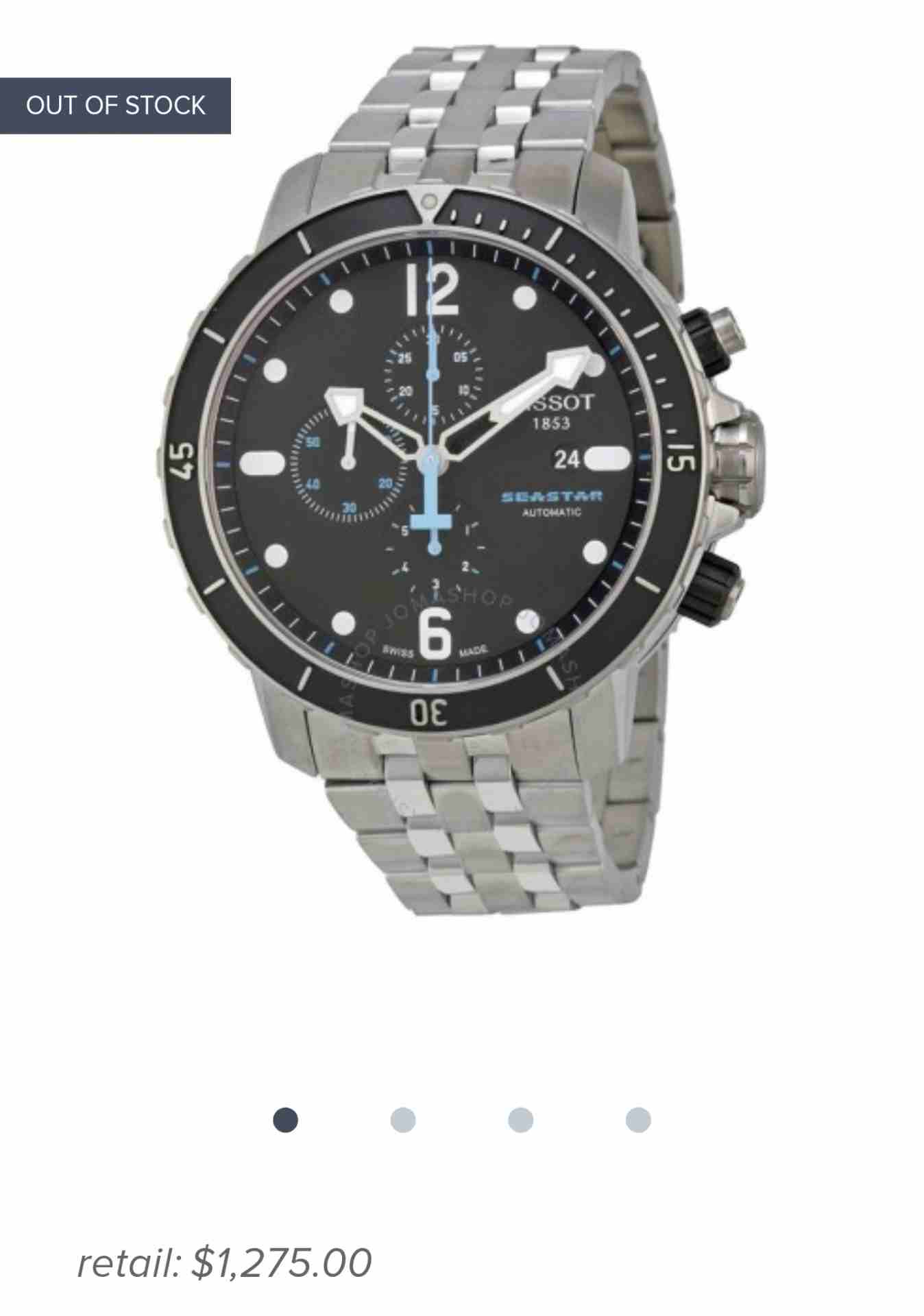 تيسو Tissot Seastar 1000 automatic Chronograph                                            


	 				لا تنسَ أنك شاهدت هذا الإعلان في عنكبوت            
	 				
                            الساعه بجل...