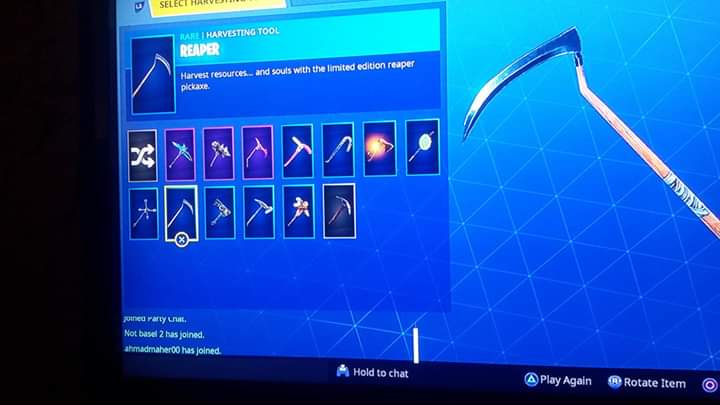 حساب فورت نايت للبيع فيه السيزن 5/6 فيه أسكن تويتش برايم
لا تنسَ أنك شاهدت هذا الإعلان في عنكبوت...