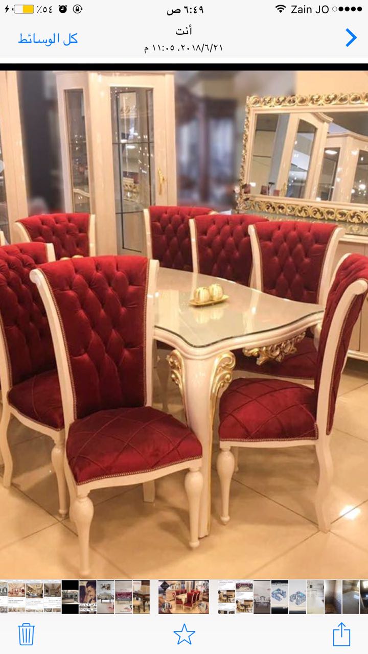 طاولات السفرة وغرف الطعام
لا تنسَ أنك شاهدت هذا الإعلان في عنكبوت
تفصيل طاولات السفرة 4/6/8/...