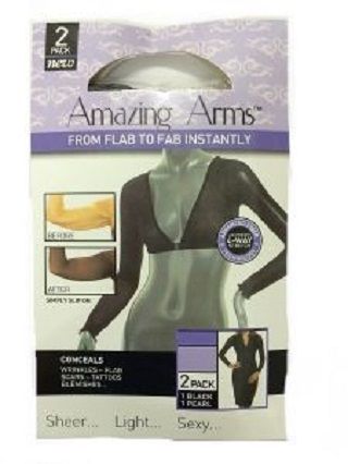 amazing arms يقوم بشد الذراعين واعطائهم مظهر جذاب العبوة بها قطعتين , ابيض واسود                                            


	 				لا تنسَ أنك شاهدت هذا الإعلان في عنكبوت...