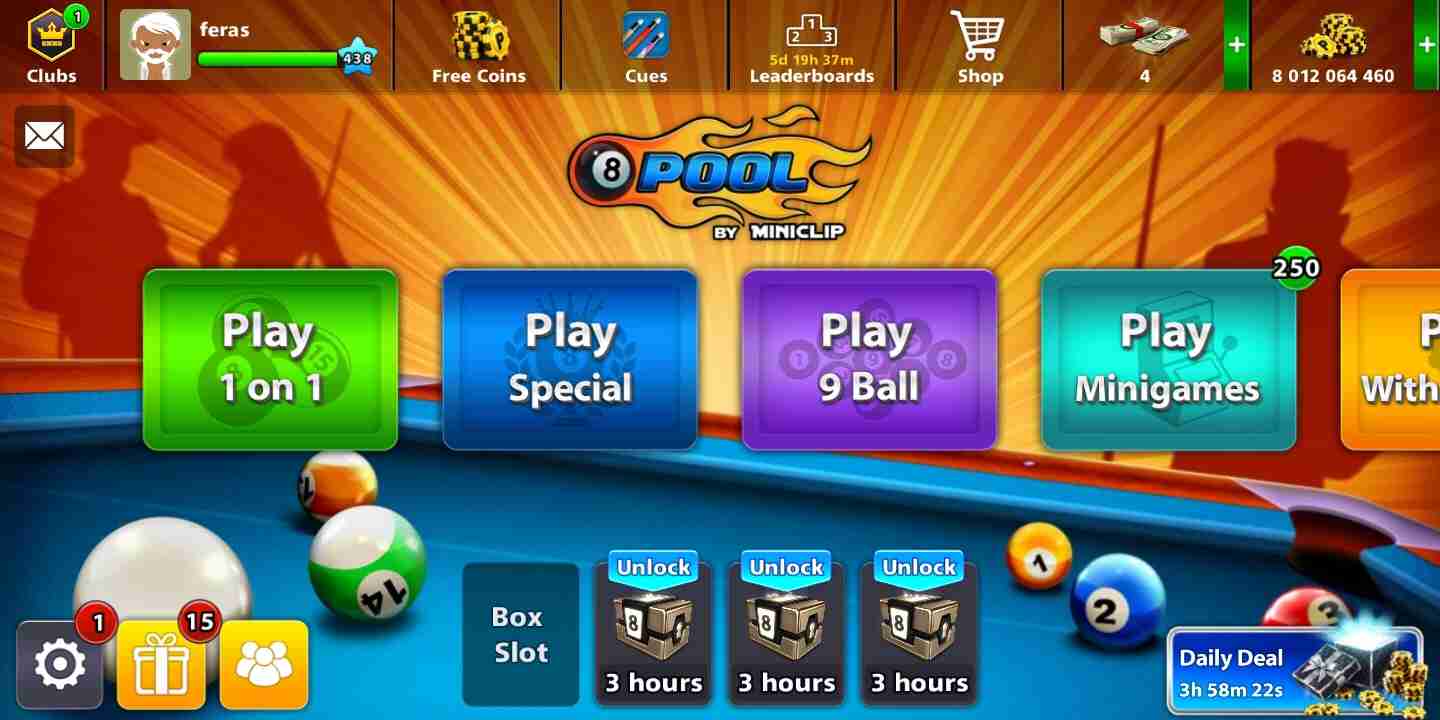 لعبه 8Ball pool للبيع
لا تنسَ أنك شاهدت هذا الإعلان في عنكبوت
لعبه 8Ball pool للبيع لفل 439
ك...