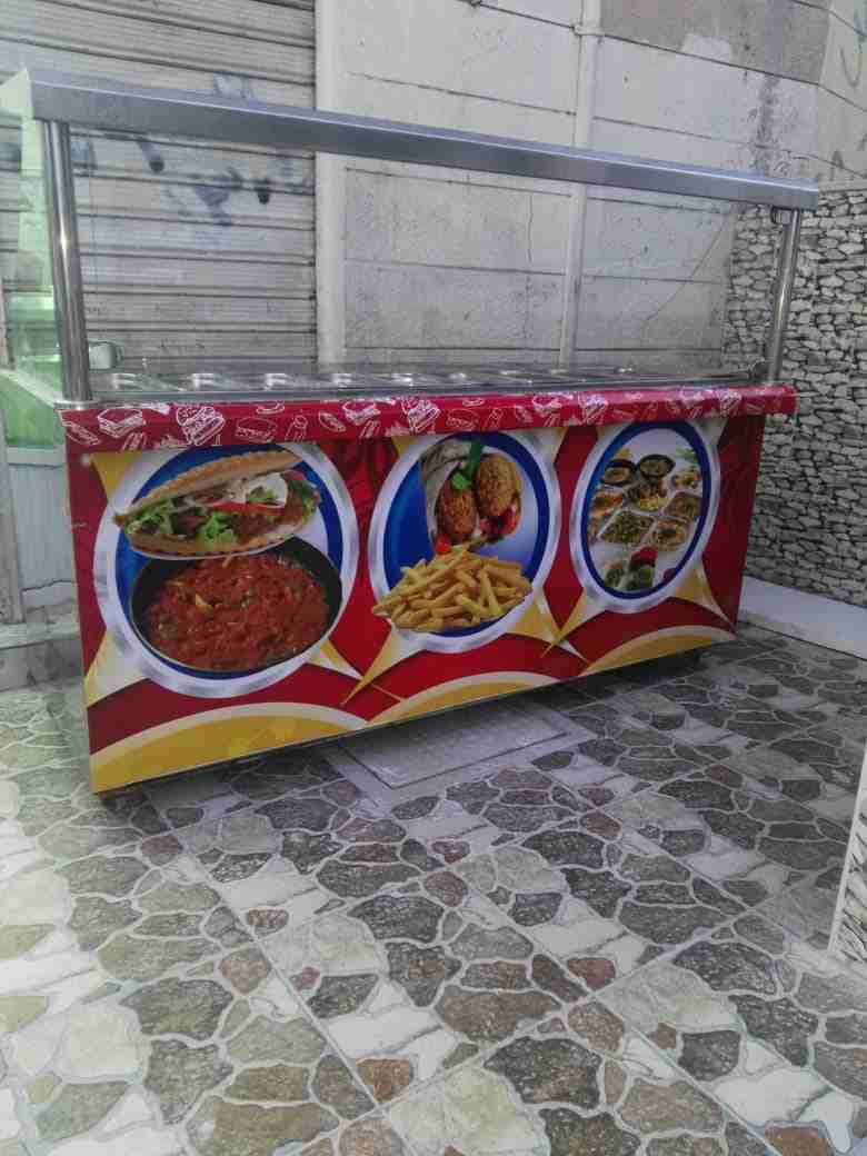عدة مطعم للبيع بسعر مغري
لا تنسَ أنك شاهدت هذا الإعلان في عنكبوت
ثلاجة بسطه 11 جاط طول مترين
مكين...