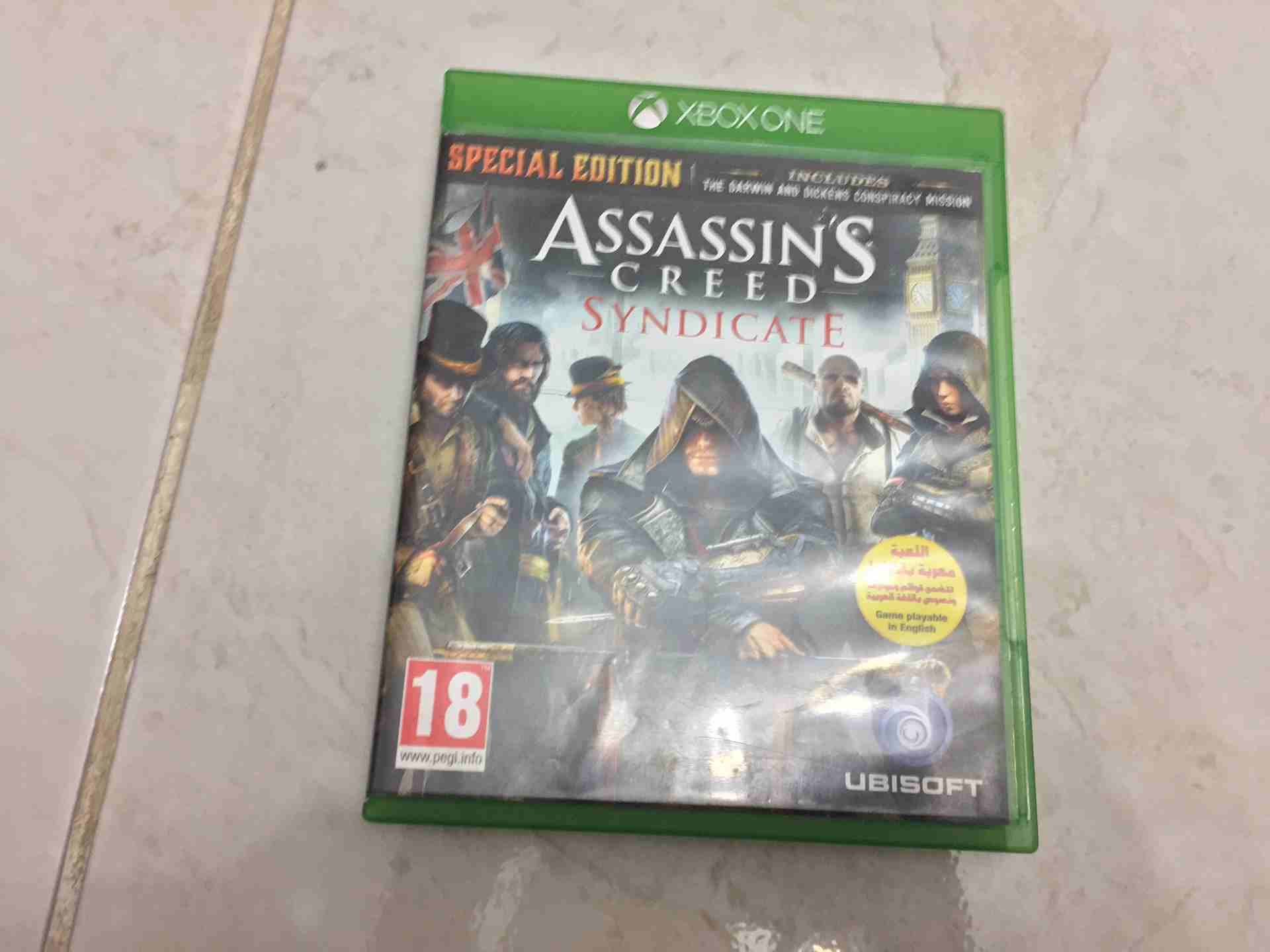 assassins creed syndicate special edition for Xbox one                                            


	 				لا تنسَ أنك شاهدت هذا الإعلان في عنكبوت            
	 				
                            As...
