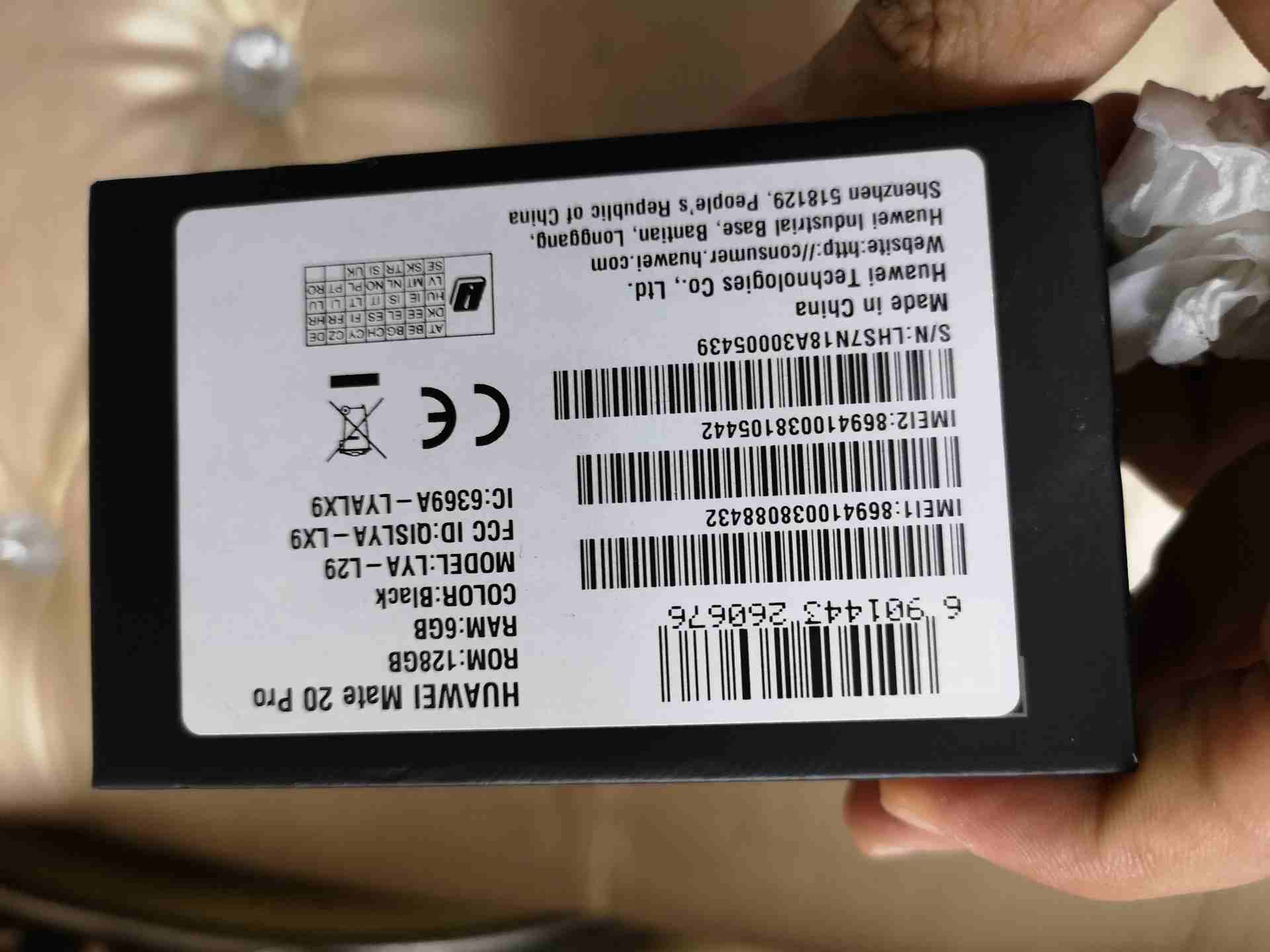 جوال هواوي Mate 20 Pro بحالة الجديد للبيع
لا تنسَ أنك شاهدت هذا الإعلان في عنكبوت
السلام عليكم ور...