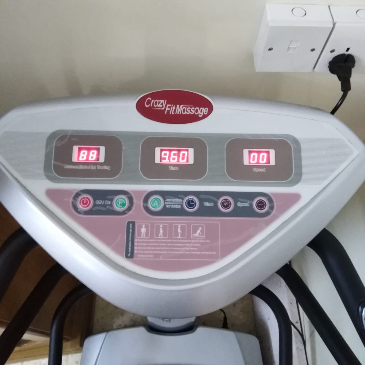 Crazy Fit Massage
لا تنسَ أنك شاهدت هذا الإعلان في عنكبوت
جهاز لتكسير الدهون بحالة الجديد
قوة...