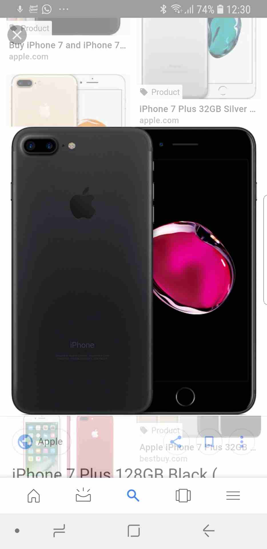 للبيع جهاز iphone 7 plus 128GB مستعمل لون اسود مت معه شاحن وسمعات بسعر 340د                                            


	 				لا تنسَ أنك شاهدت هذا الإعلان في عنكبوت...