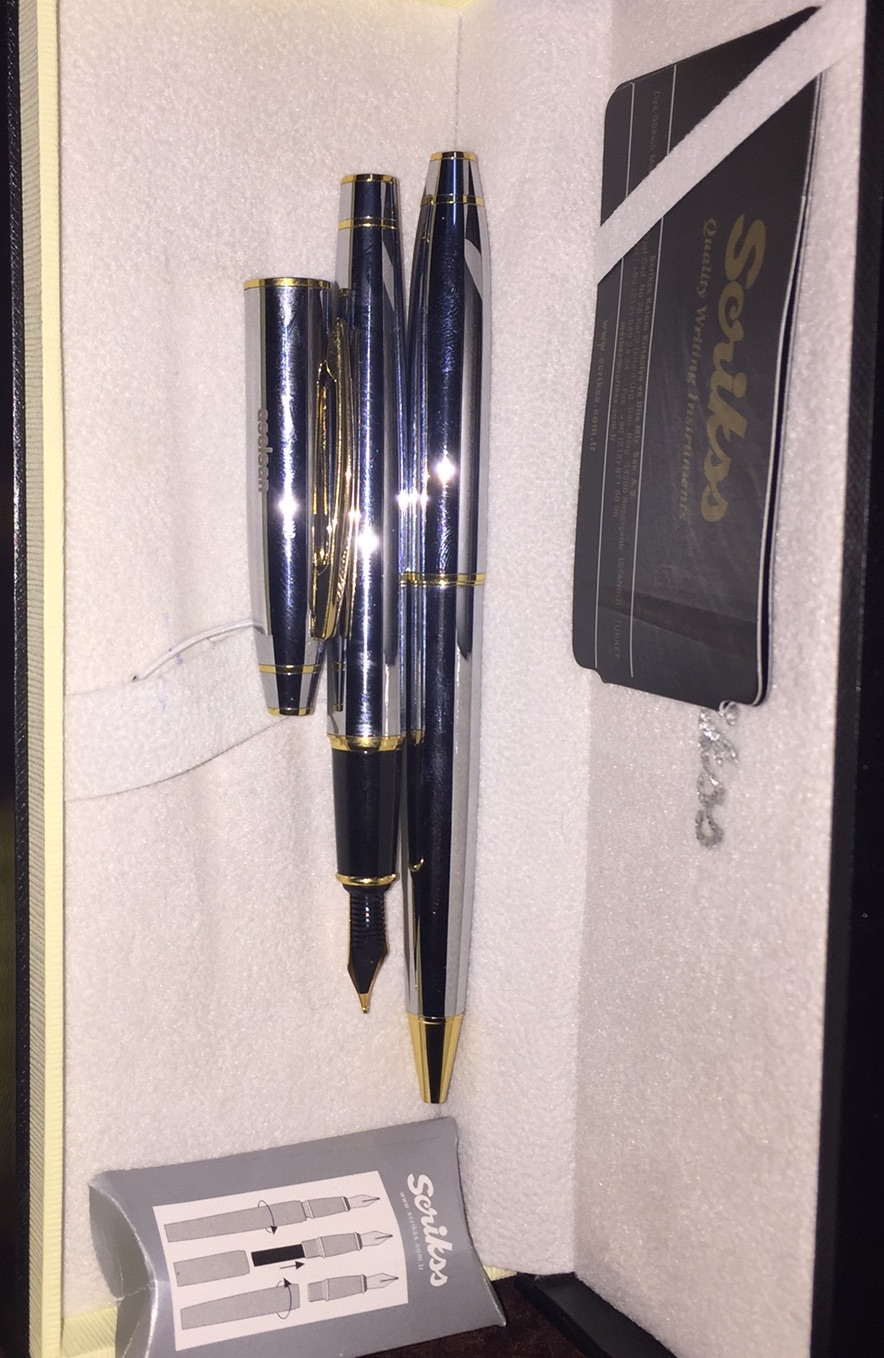 طقم اقلام scrikss جديد
لا تنسَ أنك شاهدت هذا الإعلان في عنكبوت
طقم اقلام scrikss جديد صناعة ت...