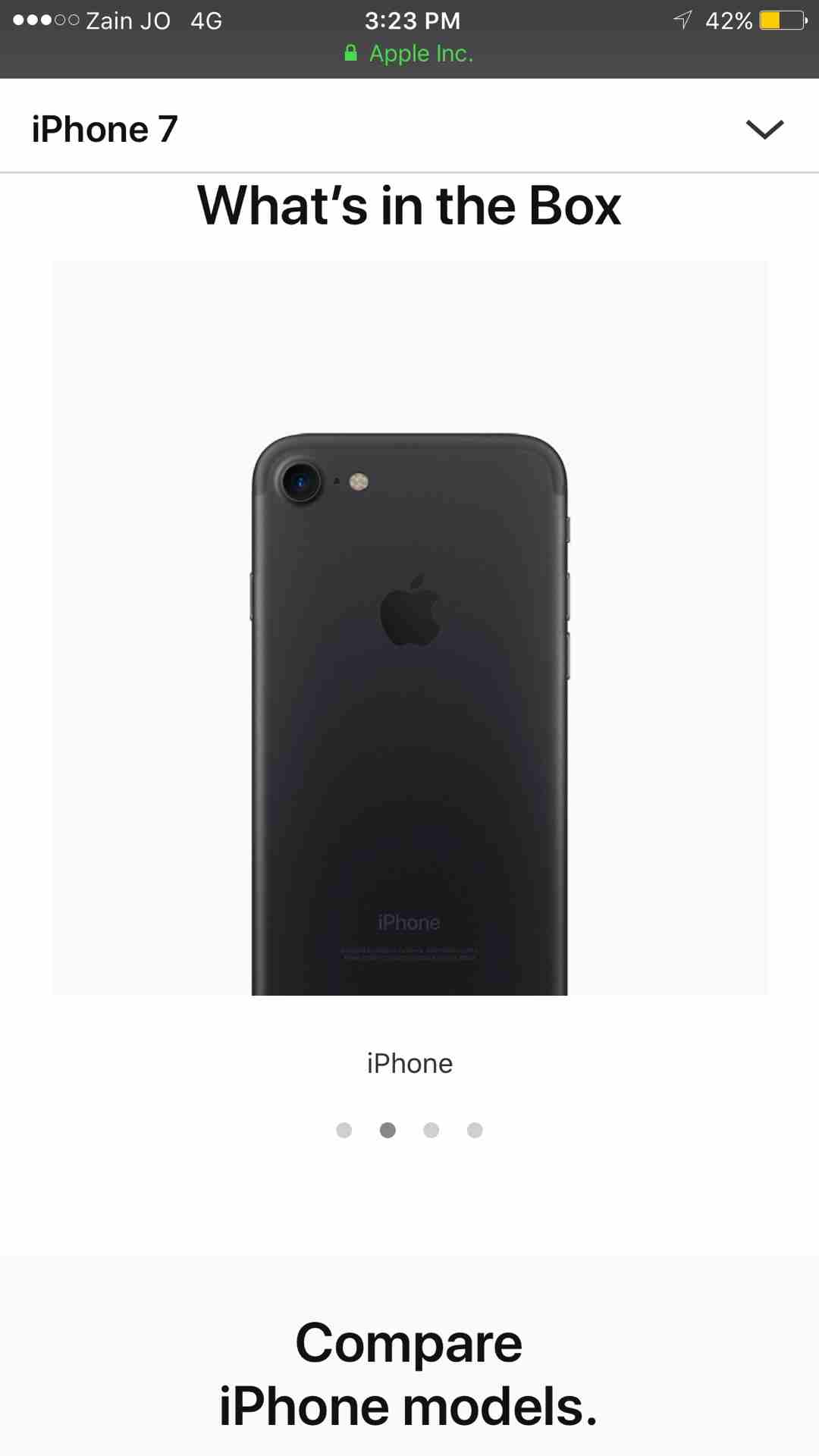 iphone 7 (265 gb) Black
لا تنسَ أنك شاهدت هذا الإعلان في عنكبوت
Iphone new white Garanti
ايفون...