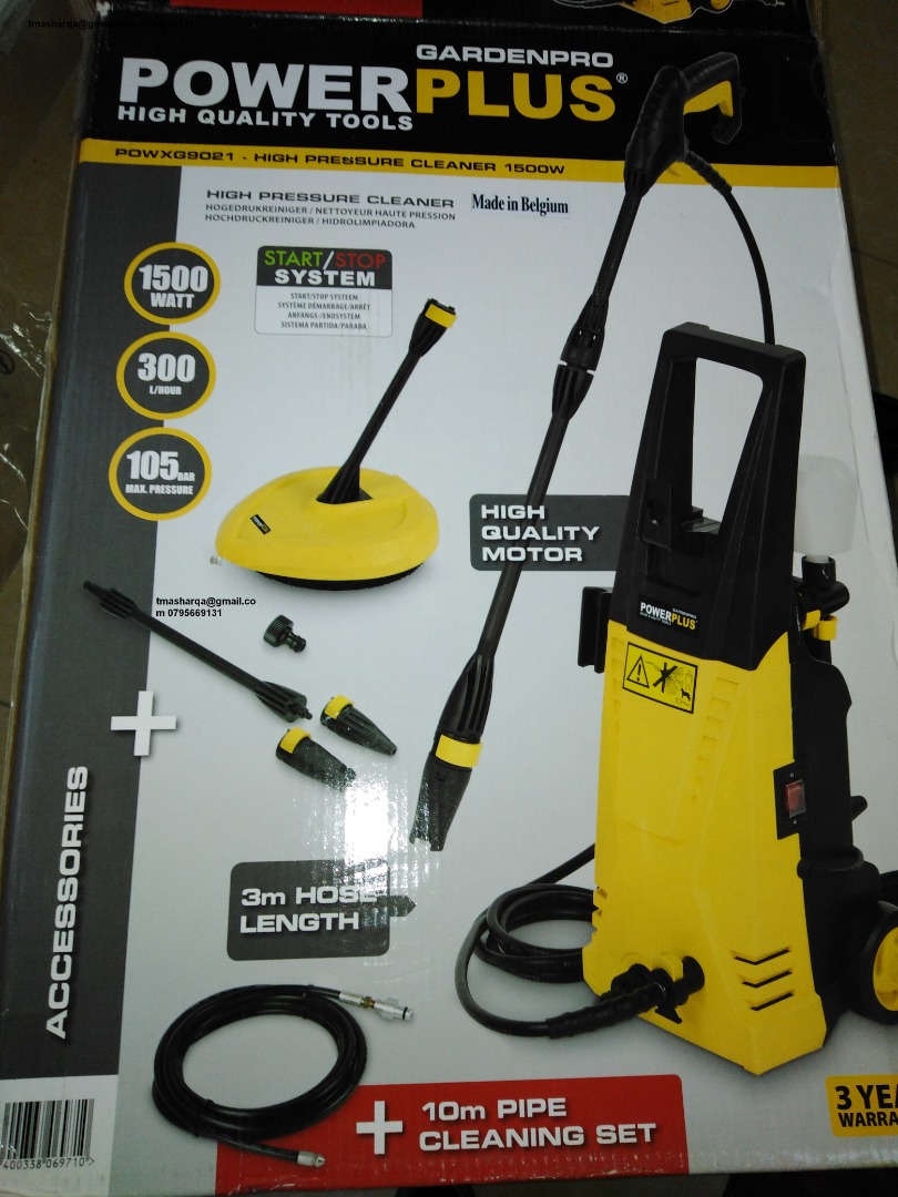 مضخة غسيل السيارات البلجيكية power plus                                            


	 				لا تنسَ أنك شاهدت هذا الإعلان في عنكبوت            
	 				
                                بمناسبة الافت...
