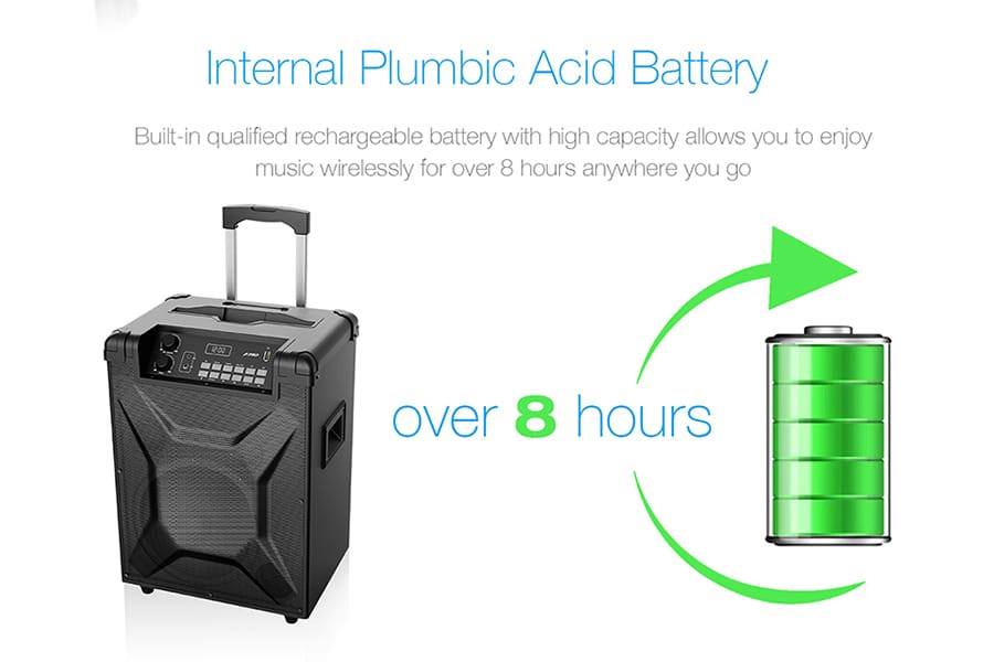 F & D Trolley Speaker، Black - T2
لا تنسَ أنك شاهدت هذا الإعلان في عنكبوت
مواصفات المنتج:...