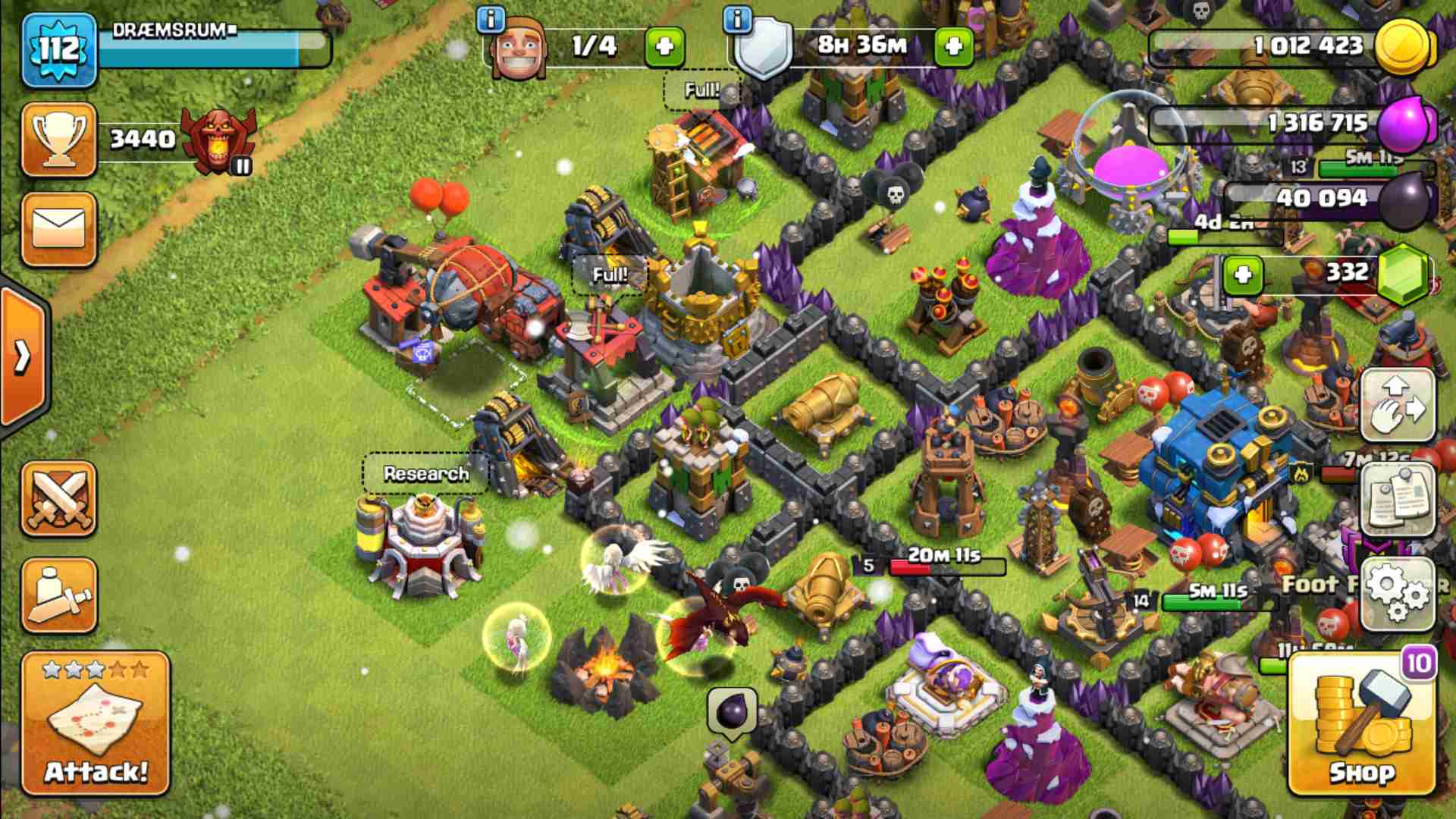 clash of clans town hall 12(level3)
لا تنسَ أنك شاهدت هذا الإعلان في عنكبوت
Clash of Clans Vi...