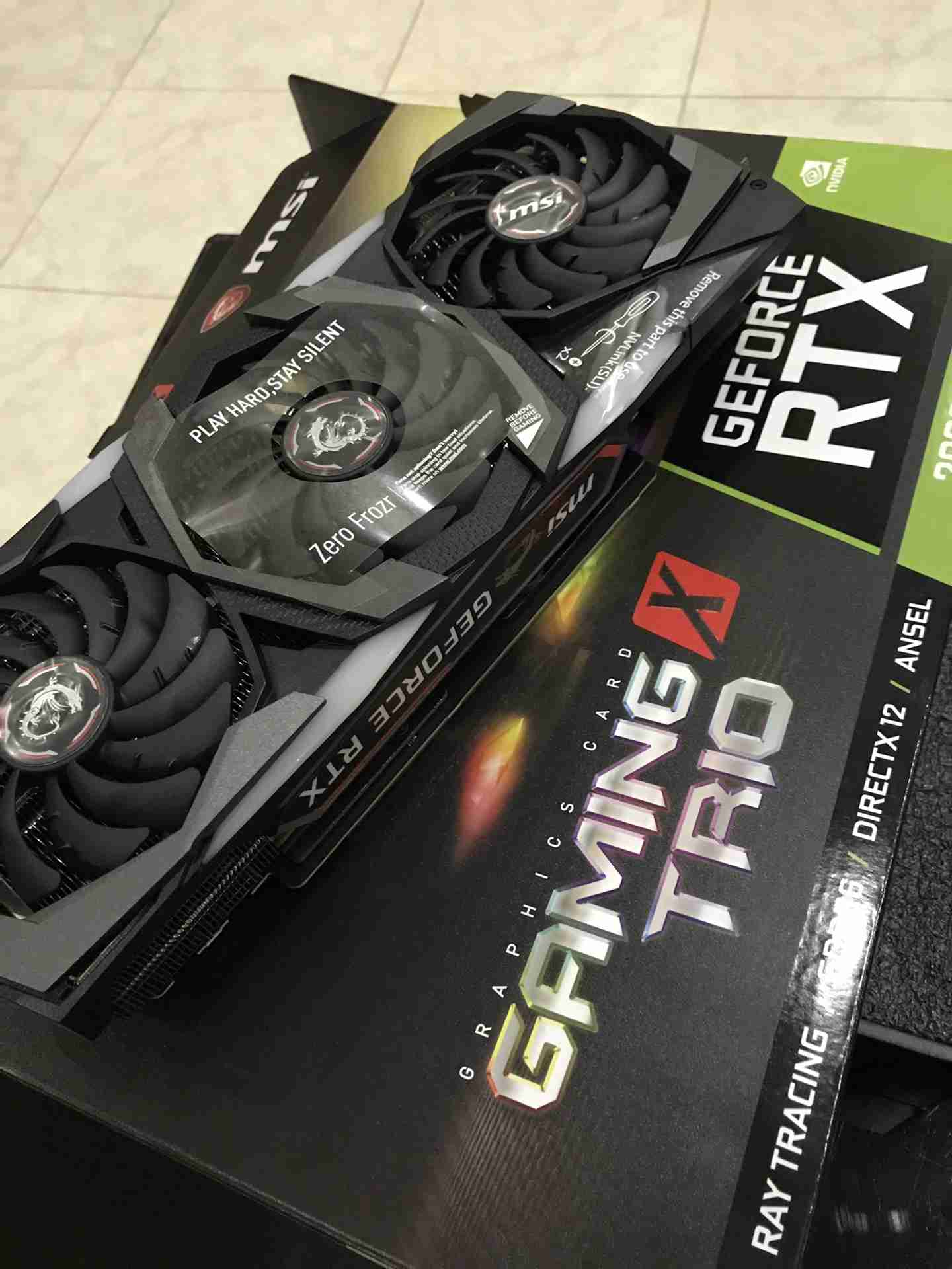 كرت MSI Trio RTX 2080 جديد كفاله ستي سنتر بسعر مغري جدا                                            


	 				لا تنسَ أنك شاهدت هذا الإعلان في عنكبوت...