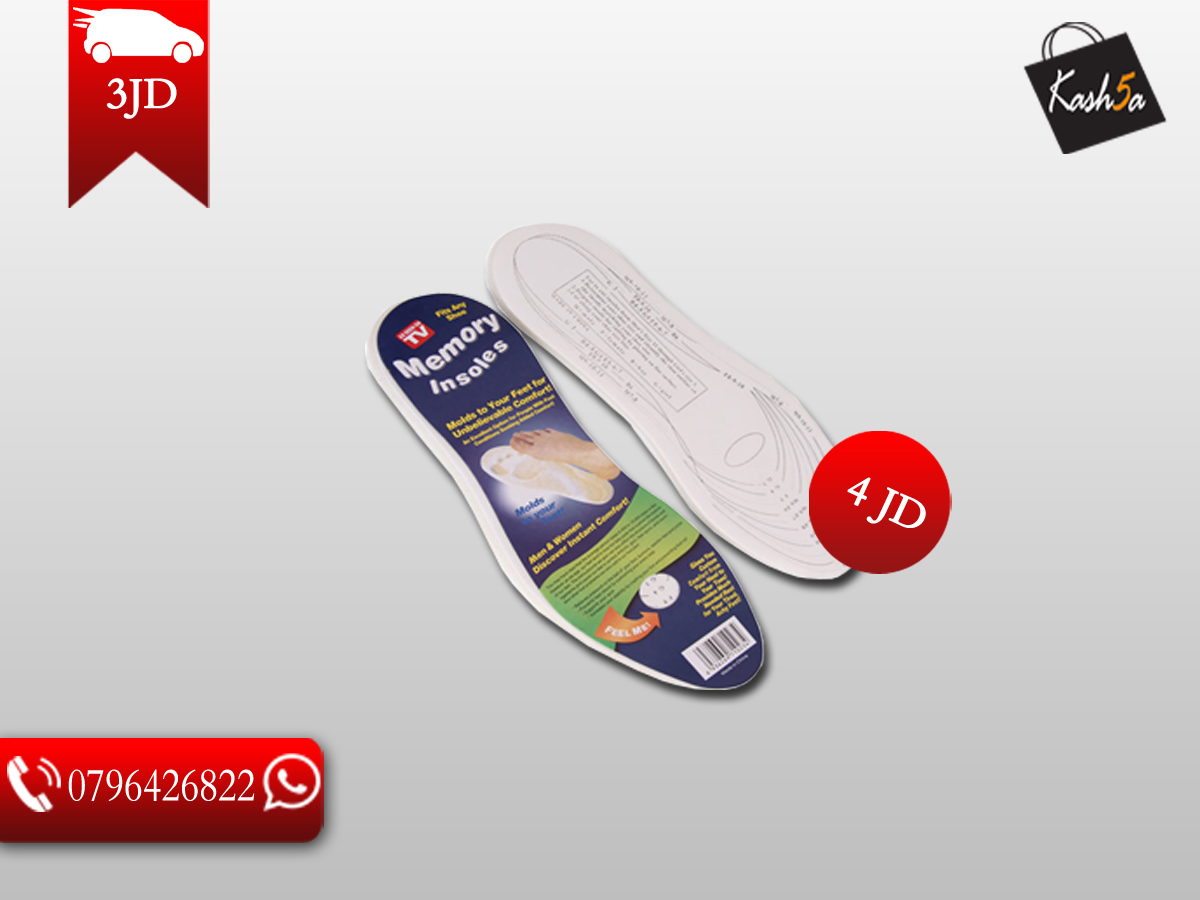 ضبان اسفنجي رياضي Memory Insoles
لا تنسَ أنك شاهدت هذا الإعلان في عنكبوت
ضبان Memory Insoles...