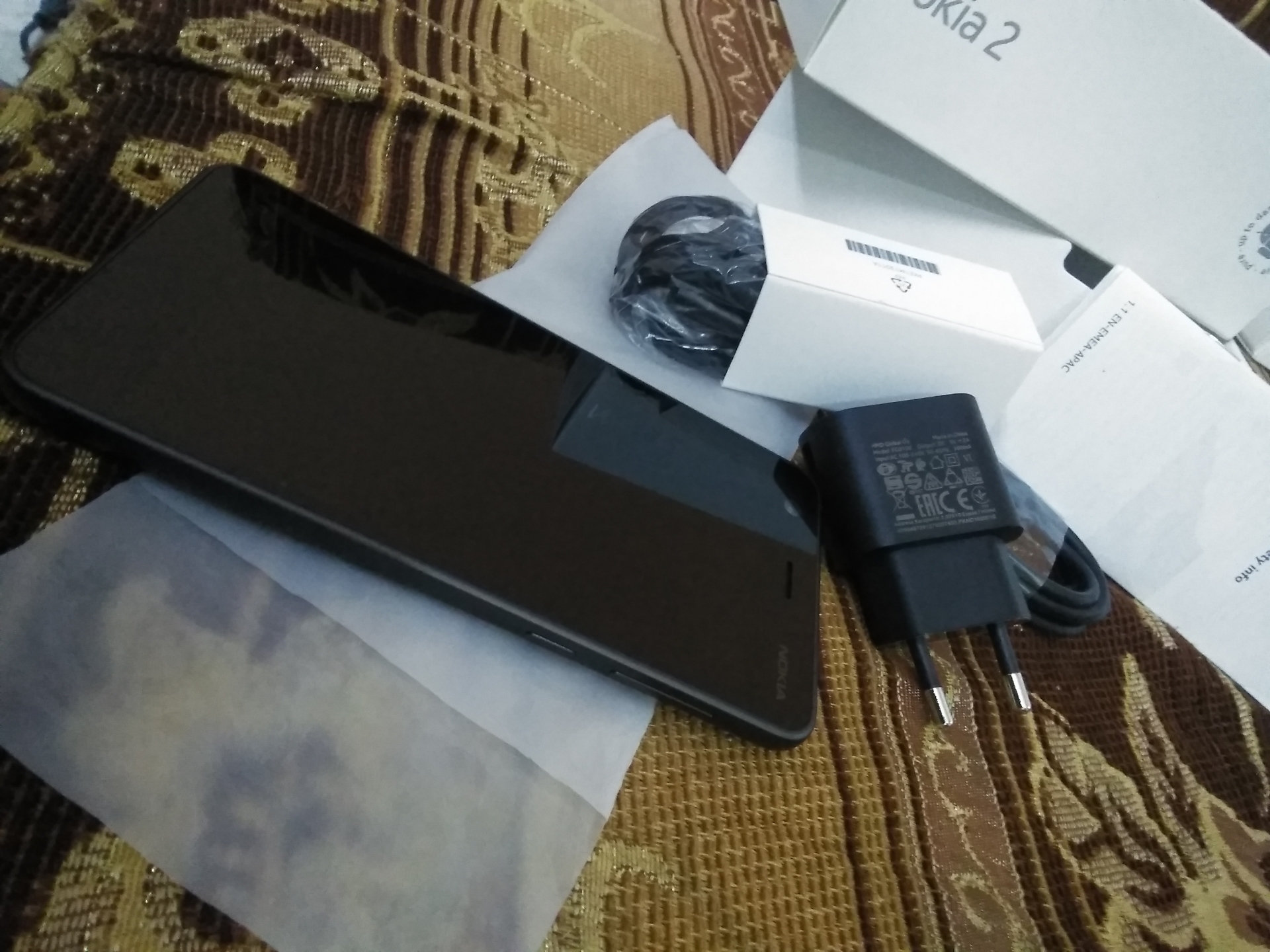 نوكيا2 غير مستعمل شاشة Full HD 4G                                            


	 				لا تنسَ أنك شاهدت هذا الإعلان في عنكبوت            
	 				
                                نوكيا2للبيع جديد با...