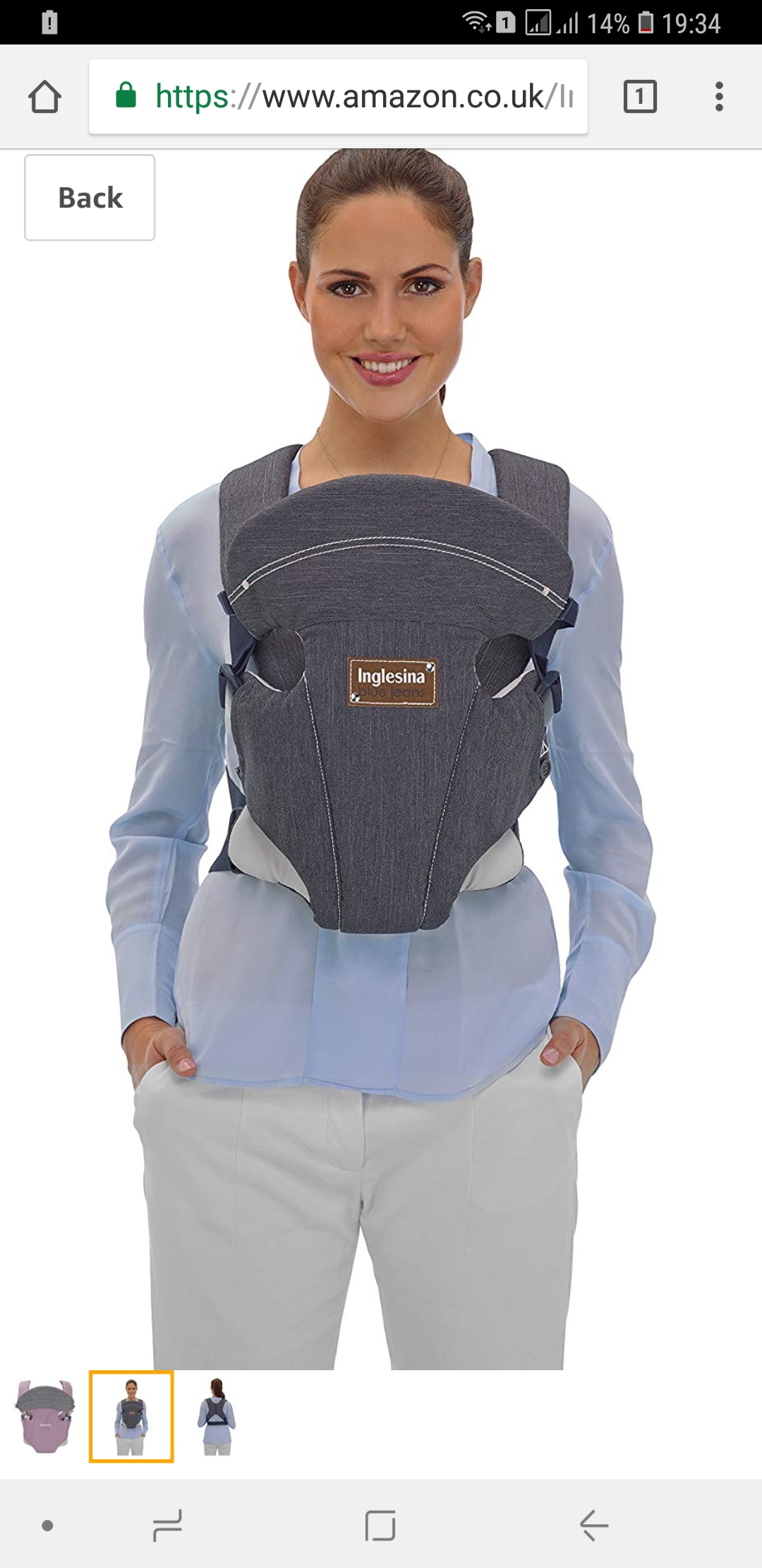 baby carrier. حمالة اطفال.                                            


	 				لا تنسَ أنك شاهدت هذا الإعلان في عنكبوت            
	 				
                                baby carrier to carry your...
