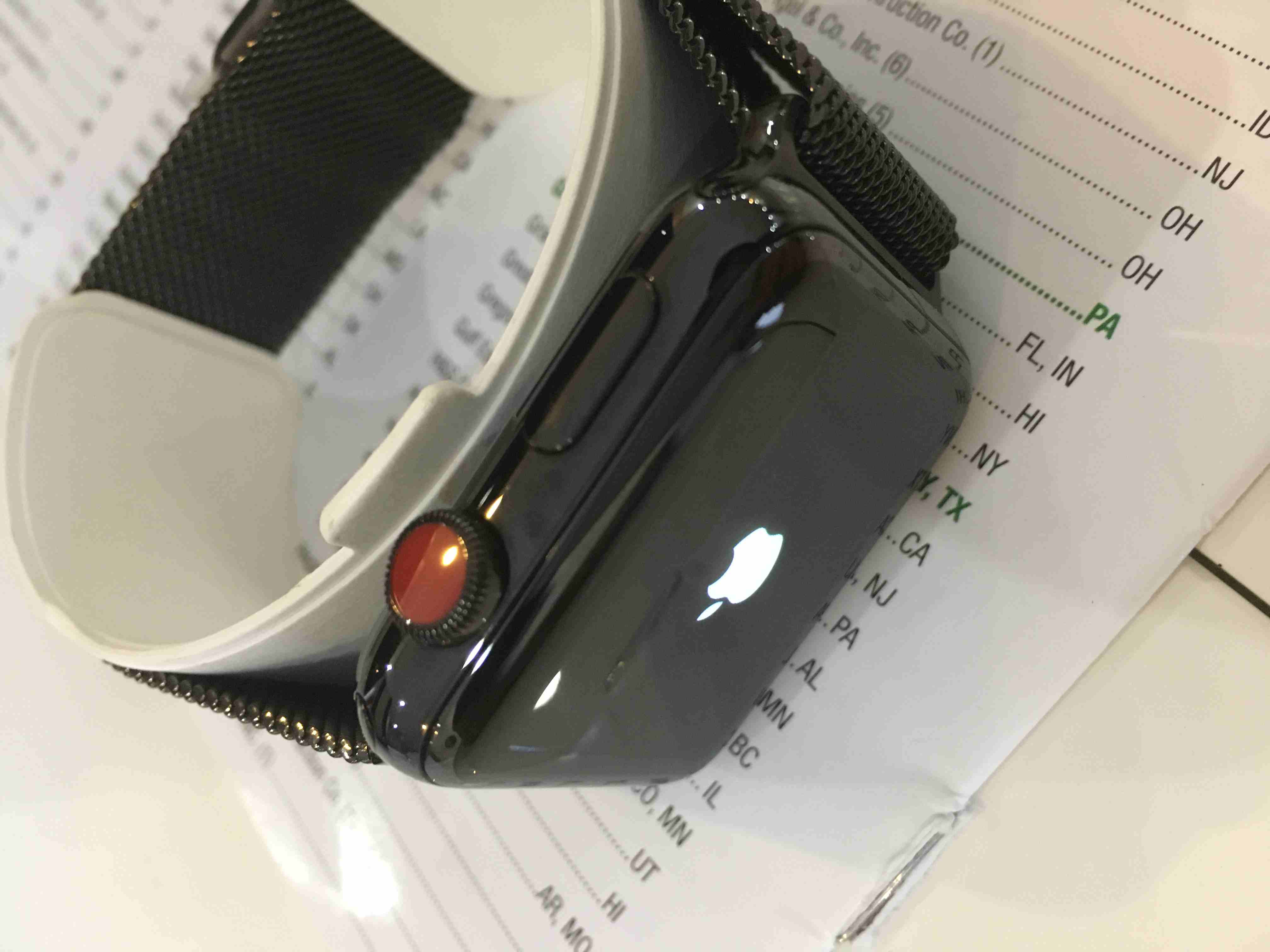 Apple Watch Series 3 LTE - Stainless Steel Jet Black
لا تنسَ أنك شاهدت هذا الإعلان في عنكبوت
Mint...