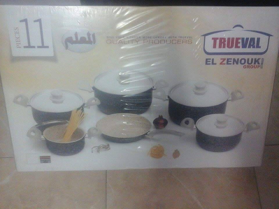 طقم حلل 11 جرانيت اصلى تروفال الزنوكي لكل عروسه
لا تنسَ أنك شاهدت هذا الإعلان في عنكبوت
للتوا...