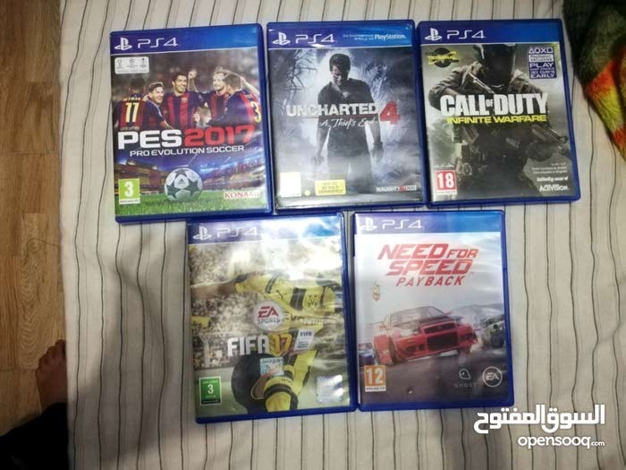 خمس سيدهات بلاستيشن 4 للبيع
لا تنسَ أنك شاهدت هذا الإعلان في عنكبوت
Need for speed paybackاسع...