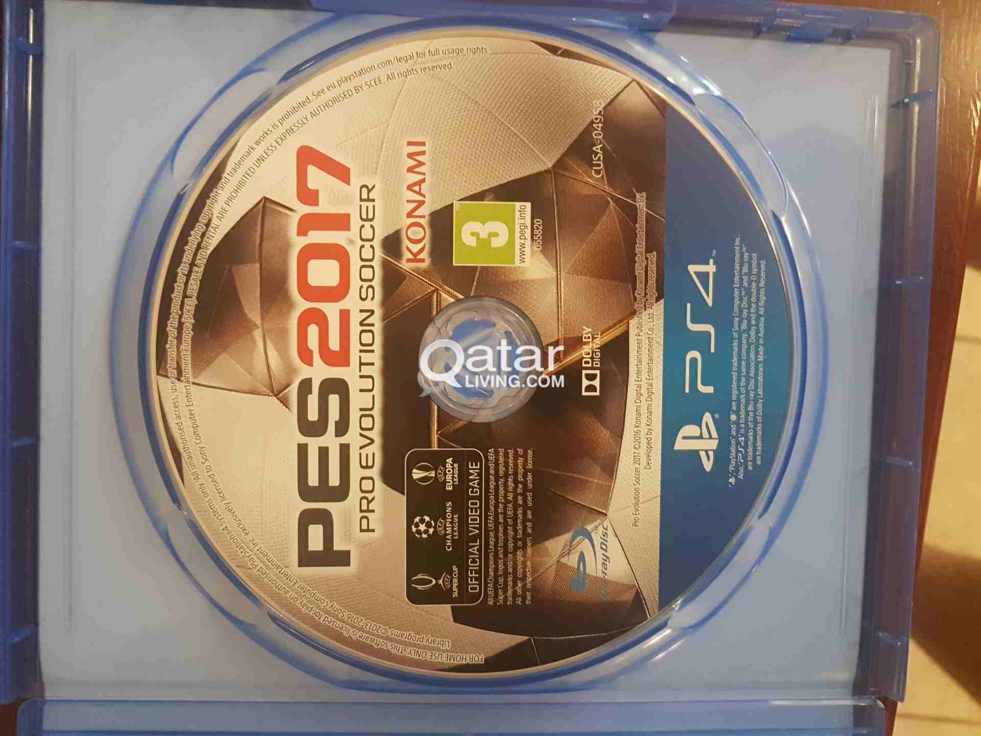 PES 2017 For PS4                                            


	 				لا تنسَ أنك شاهدت هذا الإعلان في عنكبوت            
	 				
                            شريط بيس 2017 بحال الجديد للبلايستيشن 4...