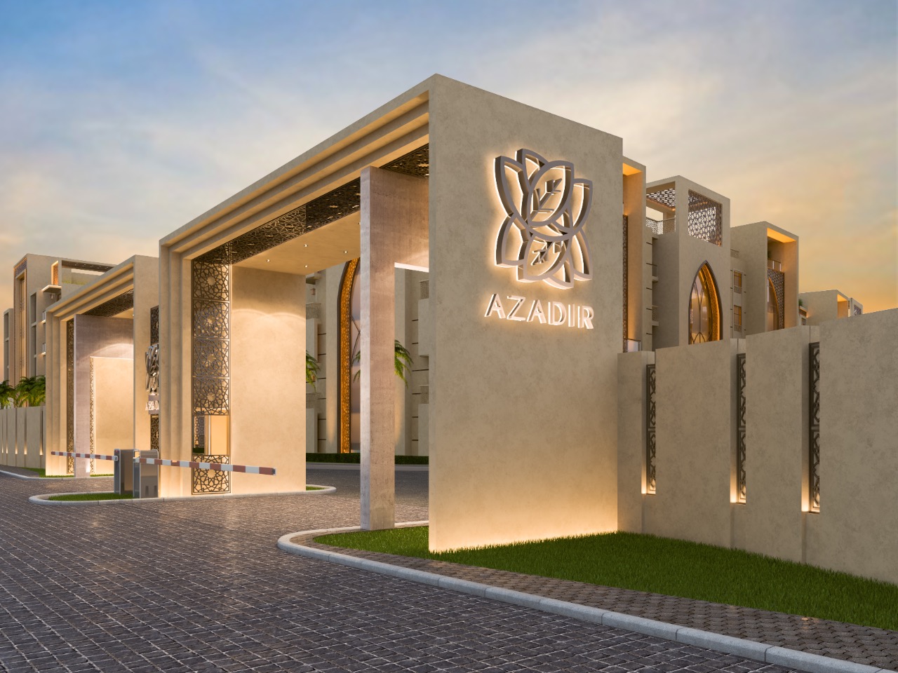 كمبود ازادير في القاهره الجديده يقع المشروع على بعد 5 دقائق من الجامعه الامريكيه وعلى بعد 15 دقيقه من العاصمه الجديده :الشركه المالكه oud الشرقيون للتنميه العمرانيه القطاع العقاري لمجموعة شركات النساج...