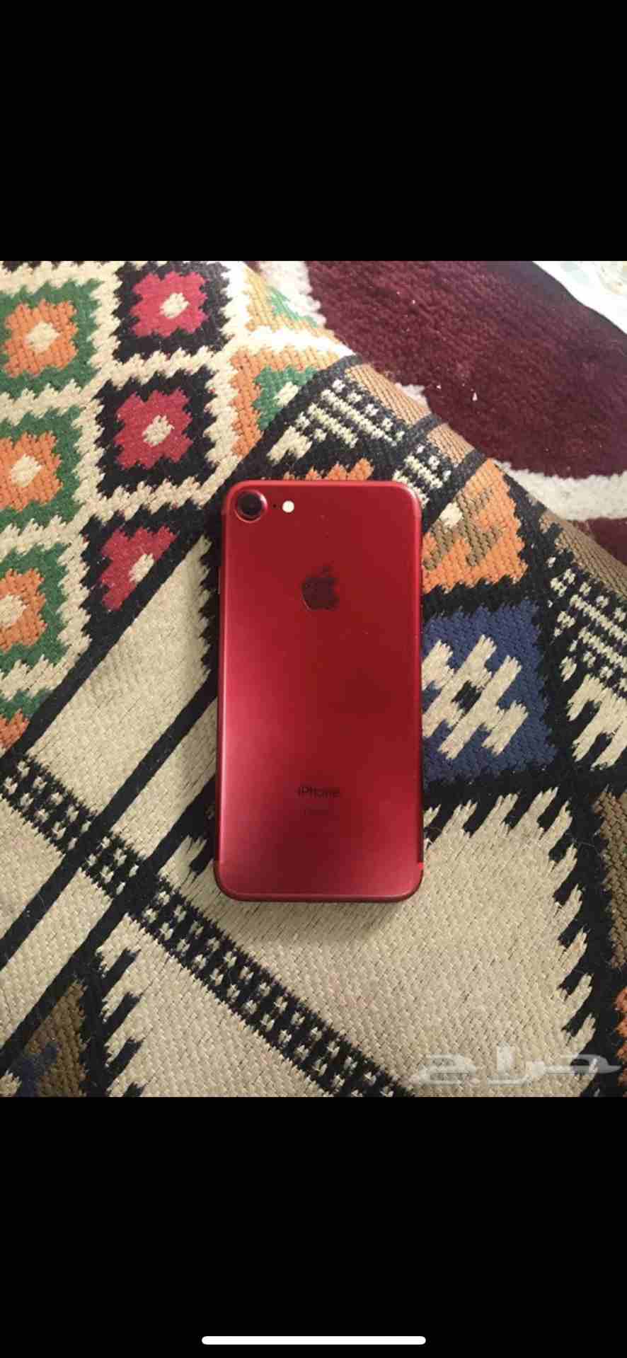 ايفون 7 128G احمر                                            


	 				لا تنسَ أنك شاهدت هذا الإعلان في عنكبوت            
	 				
                            ايفون 7 
الون : احمر 
القيقا: 128
الجوا...