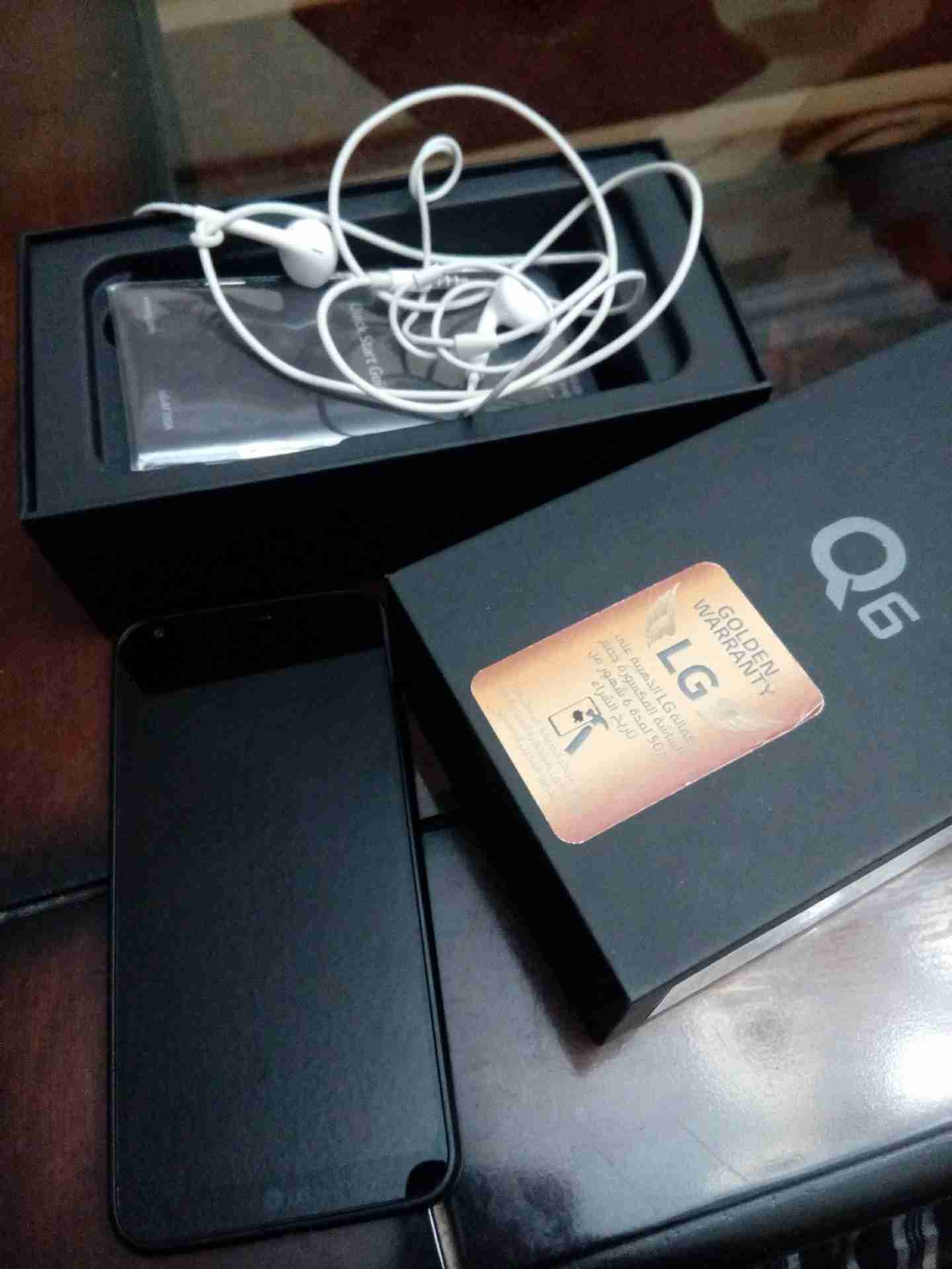 lg q6 3gram 32g بحال الوكاله
لا تنسَ أنك شاهدت هذا الإعلان في عنكبوت
ازالجهاز رائع جدا مع كرت...