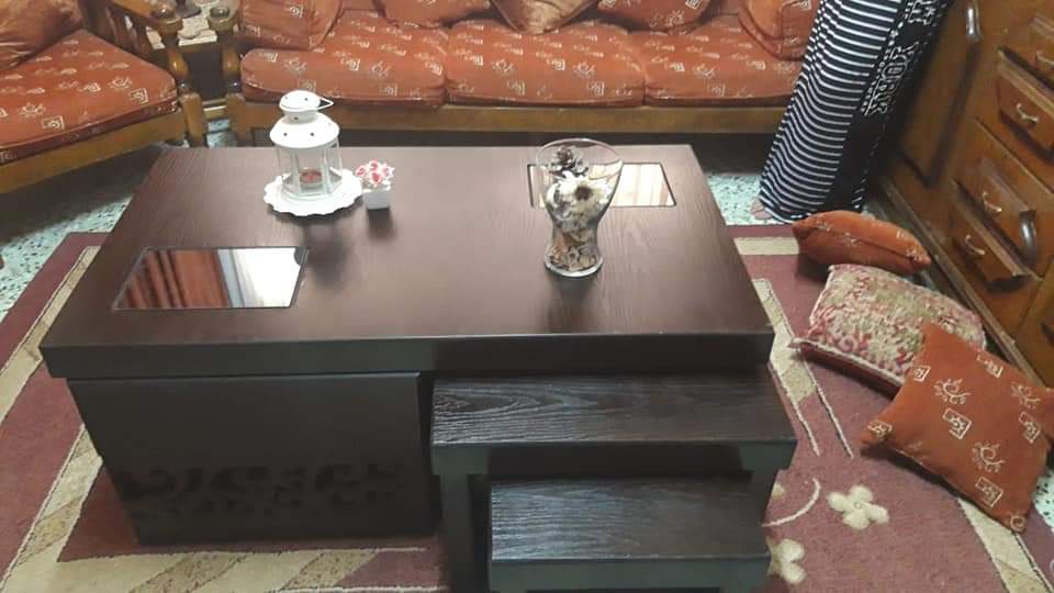 طاولات وسط5قطع خشب ماليزي ملبس قشرةبلوط بسعر37 دنيا ر شمل توصل
لا تنسَ أنك شاهدت هذا الإعلان في عنكبوت...