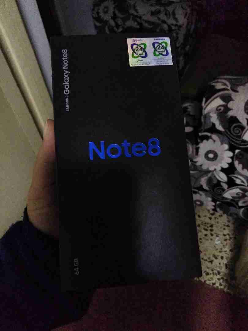سامسونج نوت Samsung Note 8 64GB جديد كرتونة مسكرة
لا تنسَ أنك شاهدت هذا الإعلان في عنكبوت
موب...