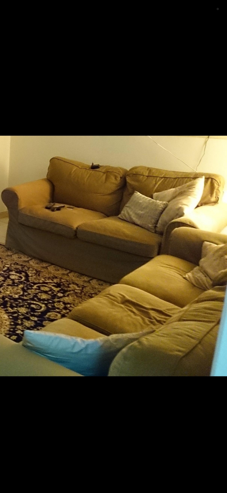 كنب أيكيا (2 صوفا)                                            


	 				لا تنسَ أنك شاهدت هذا الإعلان في عنكبوت            
	 				
                                يوجد لدي قطعتين كنب أيكيا (صوفا) 5...