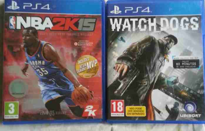 سي دي watch dogs و NBA 2K15                                            


	 				لا تنسَ أنك شاهدت هذا الإعلان في عنكبوت            
	 				
                            السعر للعبتين..
الوحدة ب10 دن...