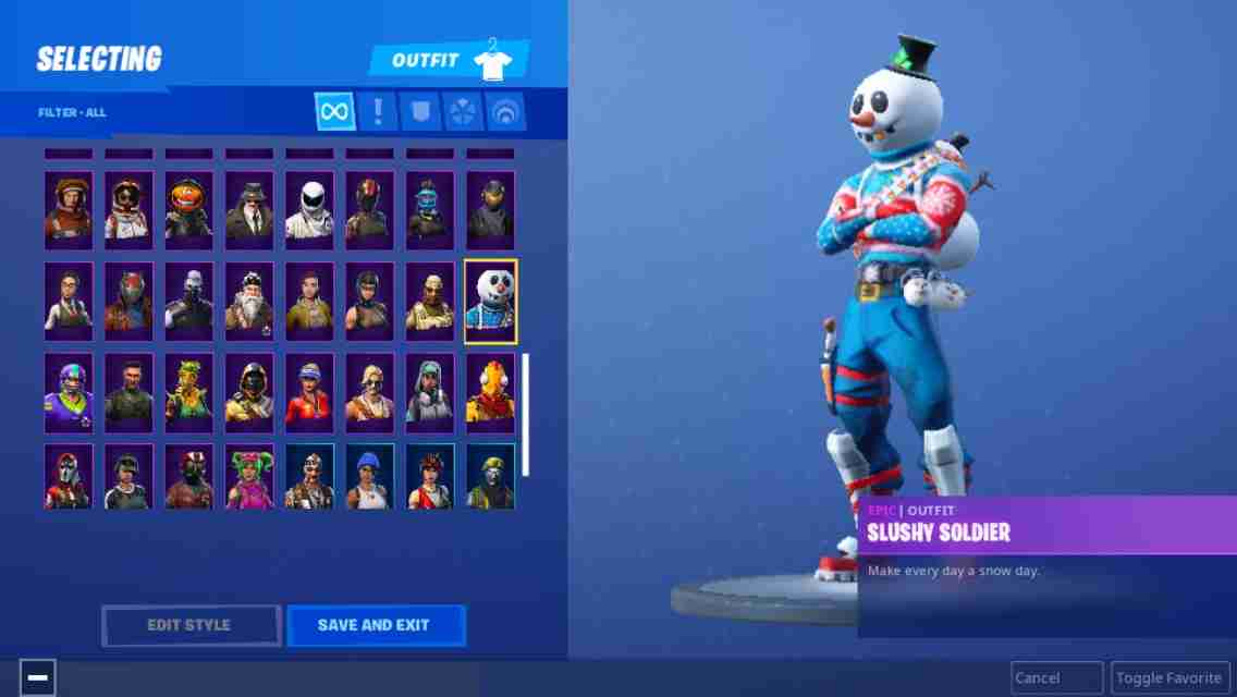 حساب فورتنايت نادر 95 سكن
لا تنسَ أنك شاهدت هذا الإعلان في عنكبوت
كلشي موضح بالصور فل اكسيس ق...